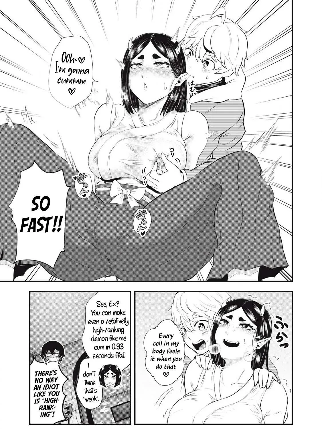Sei-jun Ecstasy: XXX Shinai to Derarenai Heya de Mazoku o Buttaoshimasu Chapter 10 page 10 - 