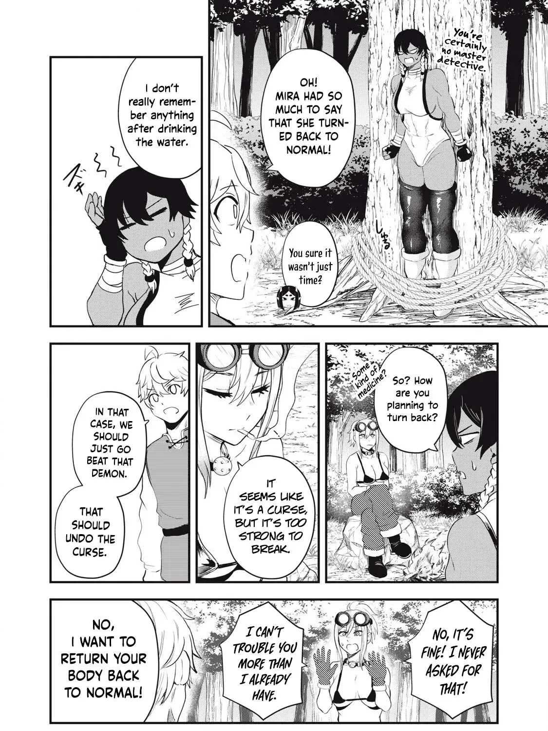 Sei-jun Ecstasy: XXX Shinai to Derarenai Heya de Mazoku o Buttaoshimasu Chapter 13 page 32 - 