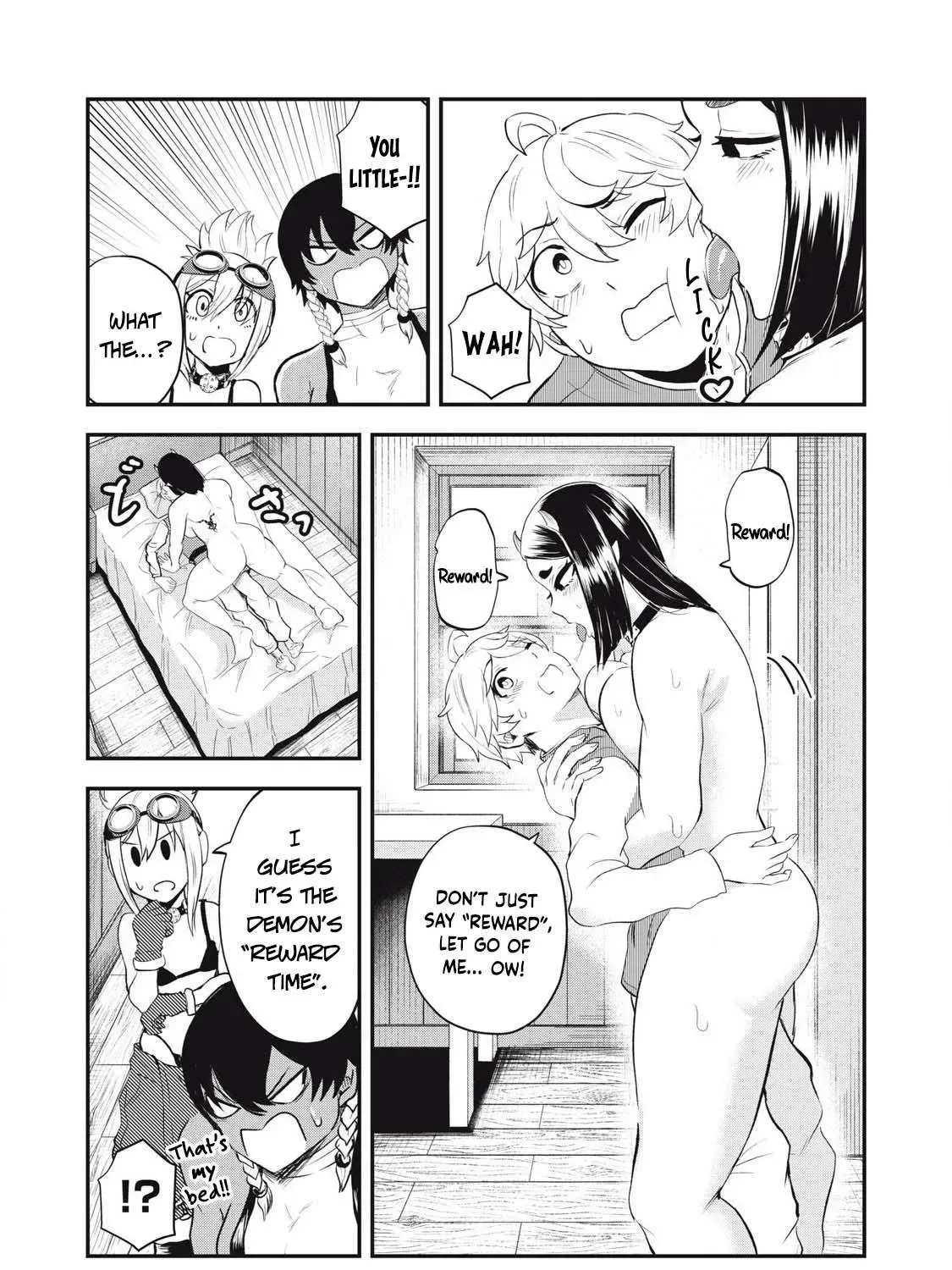 Sei-jun Ecstasy: XXX Shinai to Derarenai Heya de Mazoku o Buttaoshimasu Chapter 15 page 6 - 