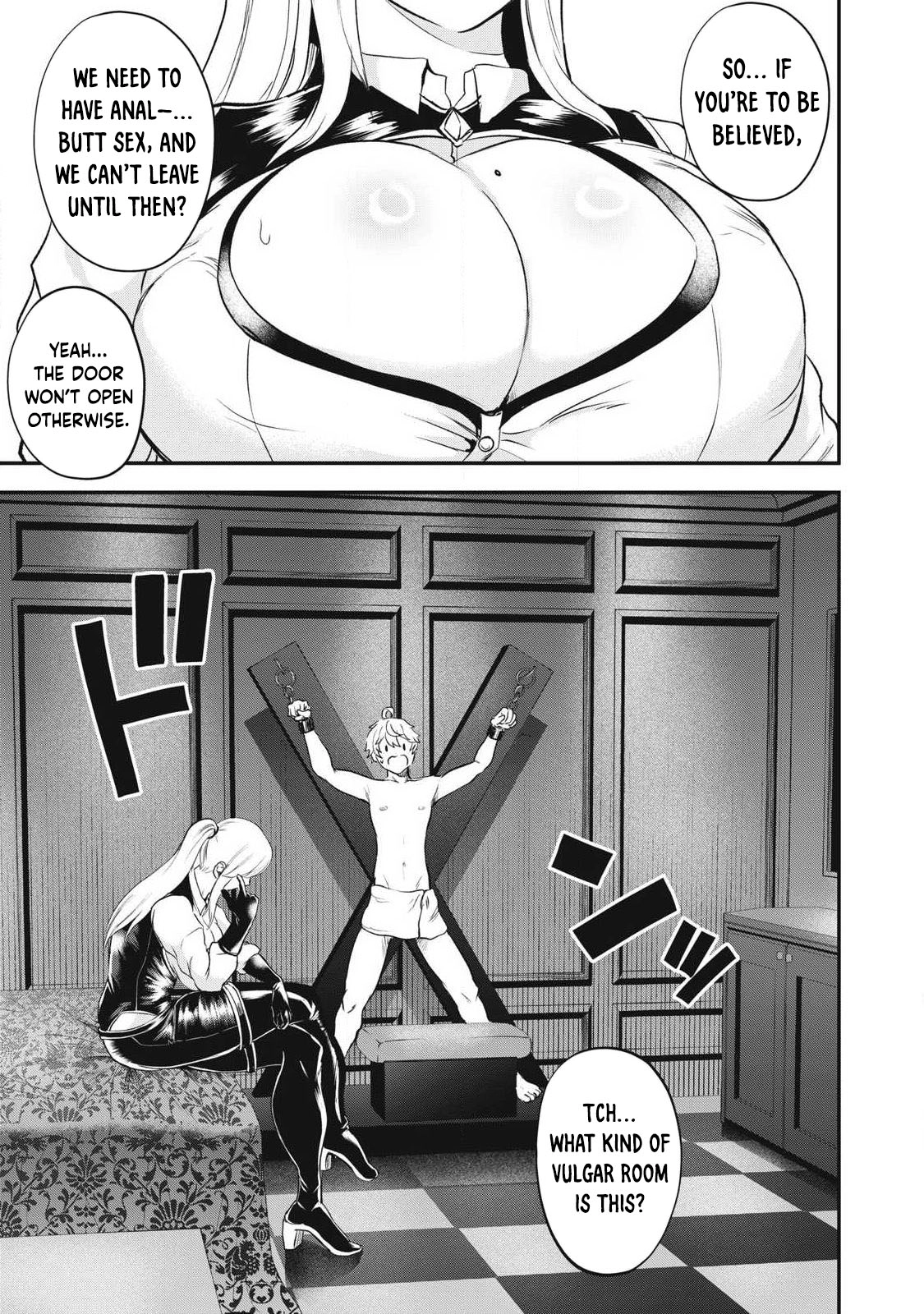 Sei-jun Ecstasy: XXX Shinai to Derarenai Heya de Mazoku o Buttaoshimasu Chapter 19 page 2 - 