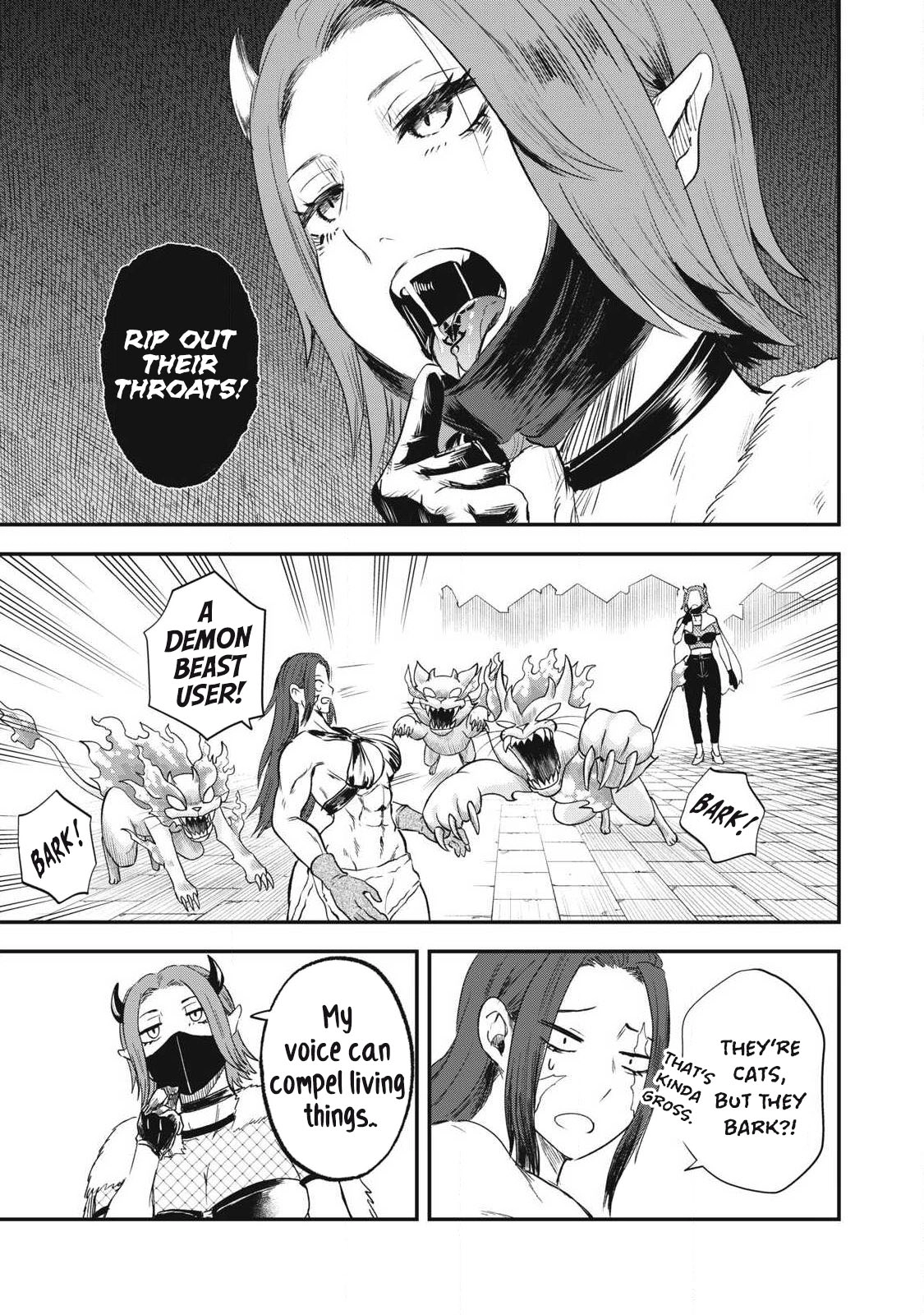 Sei-jun Ecstasy: XXX Shinai to Derarenai Heya de Mazoku o Buttaoshimasu Chapter 19 page 14 - 