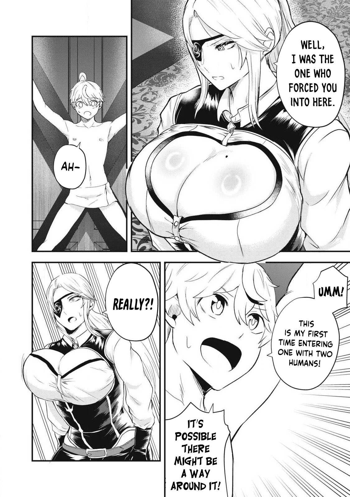 Sei-jun Ecstasy: XXX Shinai to Derarenai Heya de Mazoku o Buttaoshimasu Chapter 19 page 5 - 