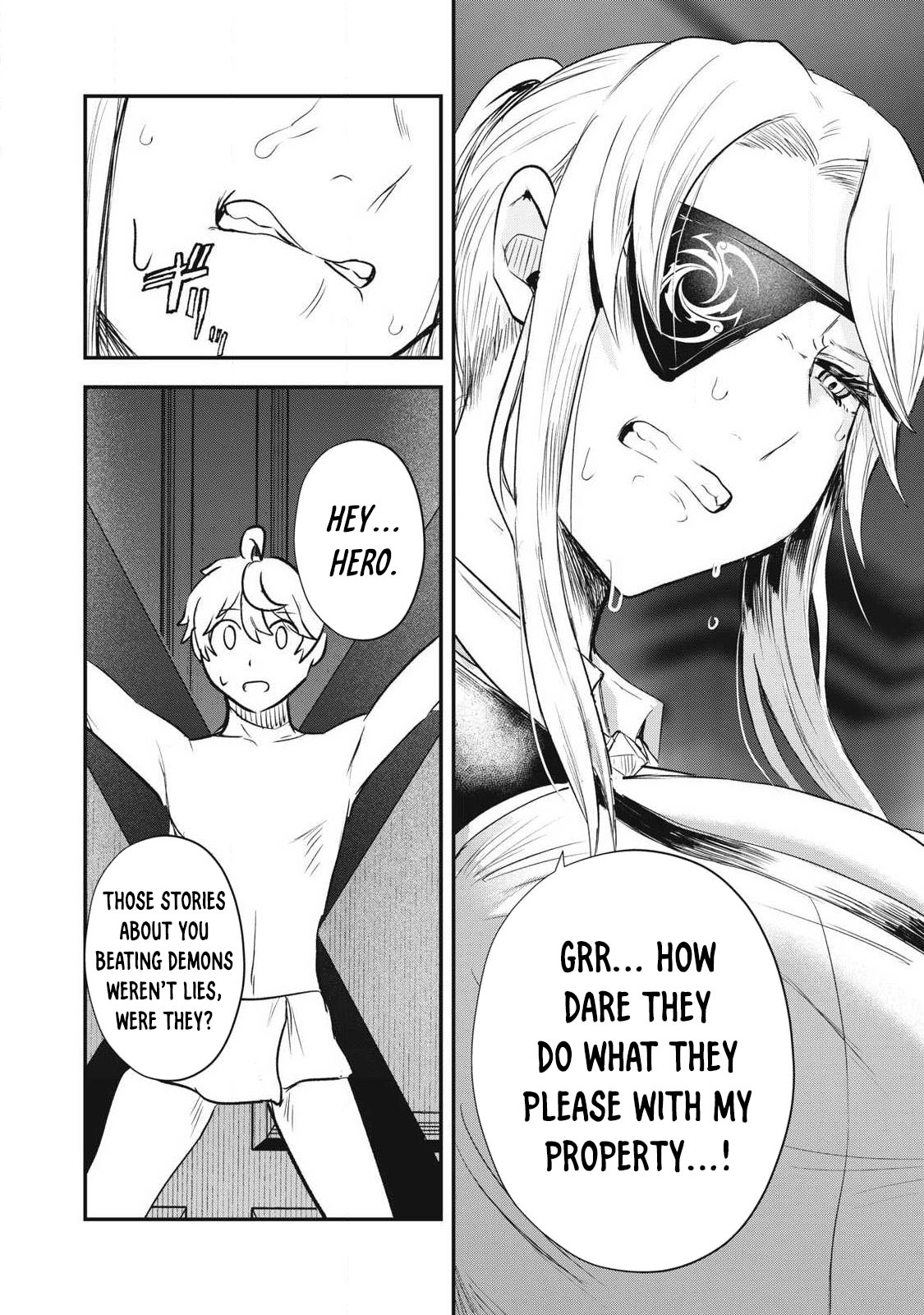 Sei-jun Ecstasy: XXX Shinai to Derarenai Heya de Mazoku o Buttaoshimasu Chapter 19 page 7 - 