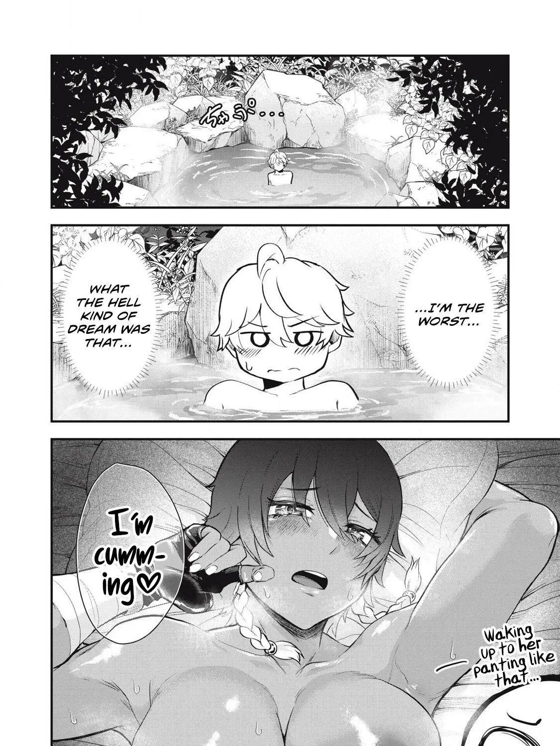 Sei-jun Ecstasy: XXX Shinai to Derarenai Heya de Mazoku o Buttaoshimasu Chapter 2 page 36 - 