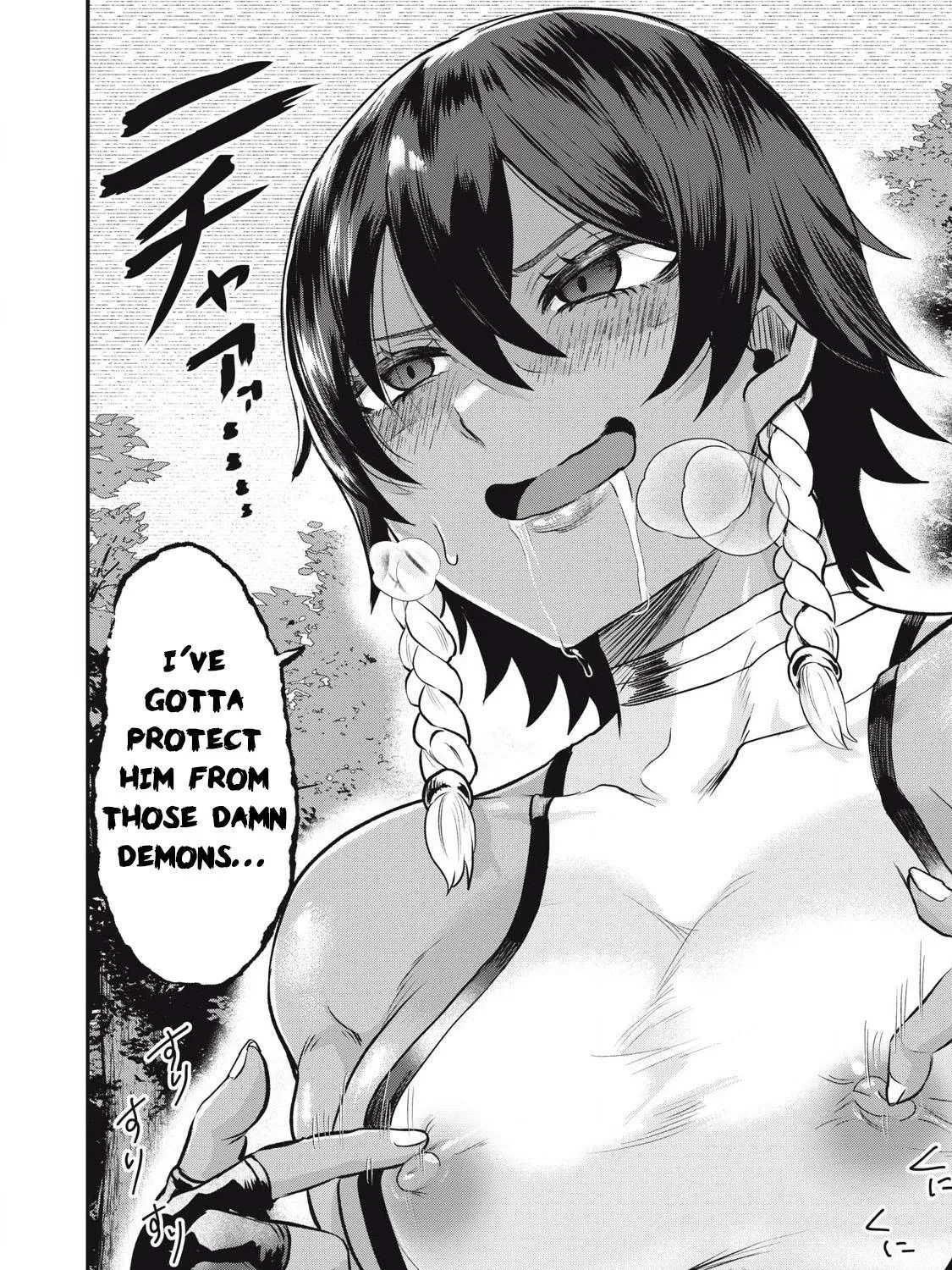 Sei-jun Ecstasy: XXX Shinai to Derarenai Heya de Mazoku o Buttaoshimasu Chapter 2 page 76 - 