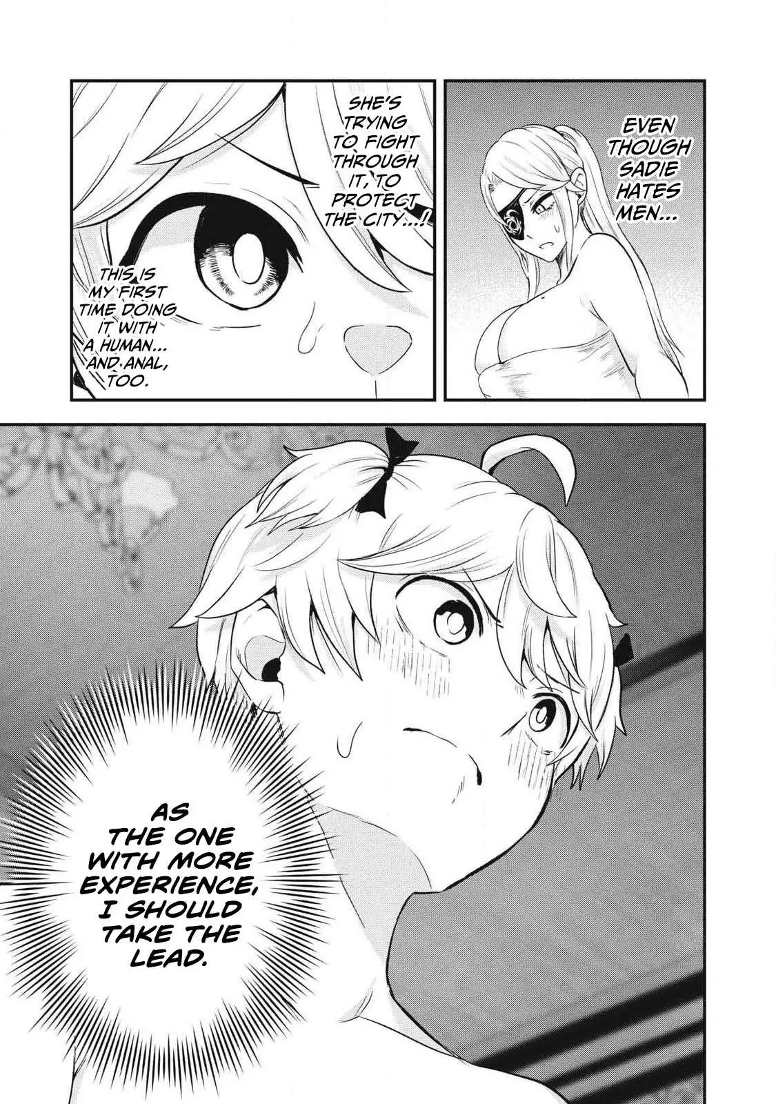 Sei-jun Ecstasy: XXX Shinai to Derarenai Heya de Mazoku o Buttaoshimasu Chapter 20 page 4 - 