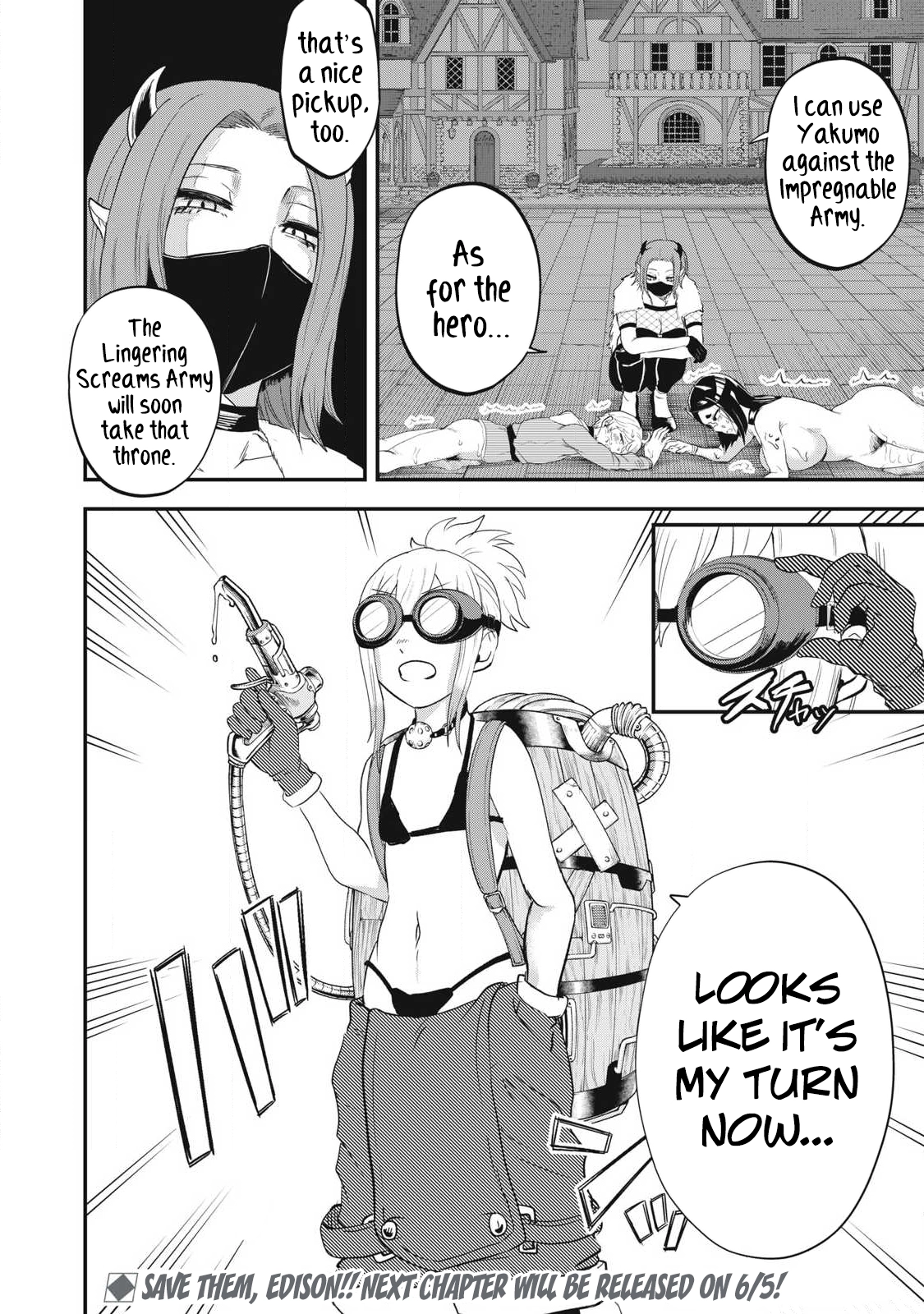 Sei-jun Ecstasy: XXX Shinai to Derarenai Heya de Mazoku o Buttaoshimasu Chapter 22 page 21 - 