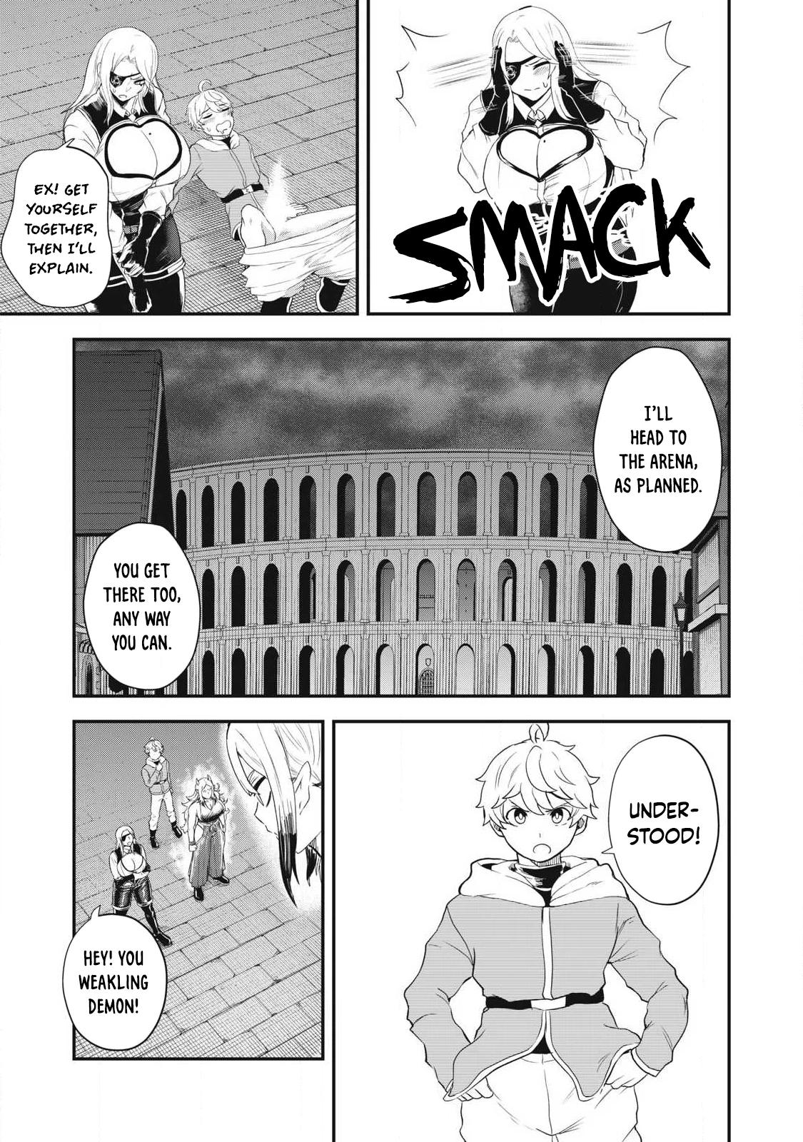 Sei-jun Ecstasy: XXX Shinai to Derarenai Heya de Mazoku o Buttaoshimasu Chapter 22 page 4 - 