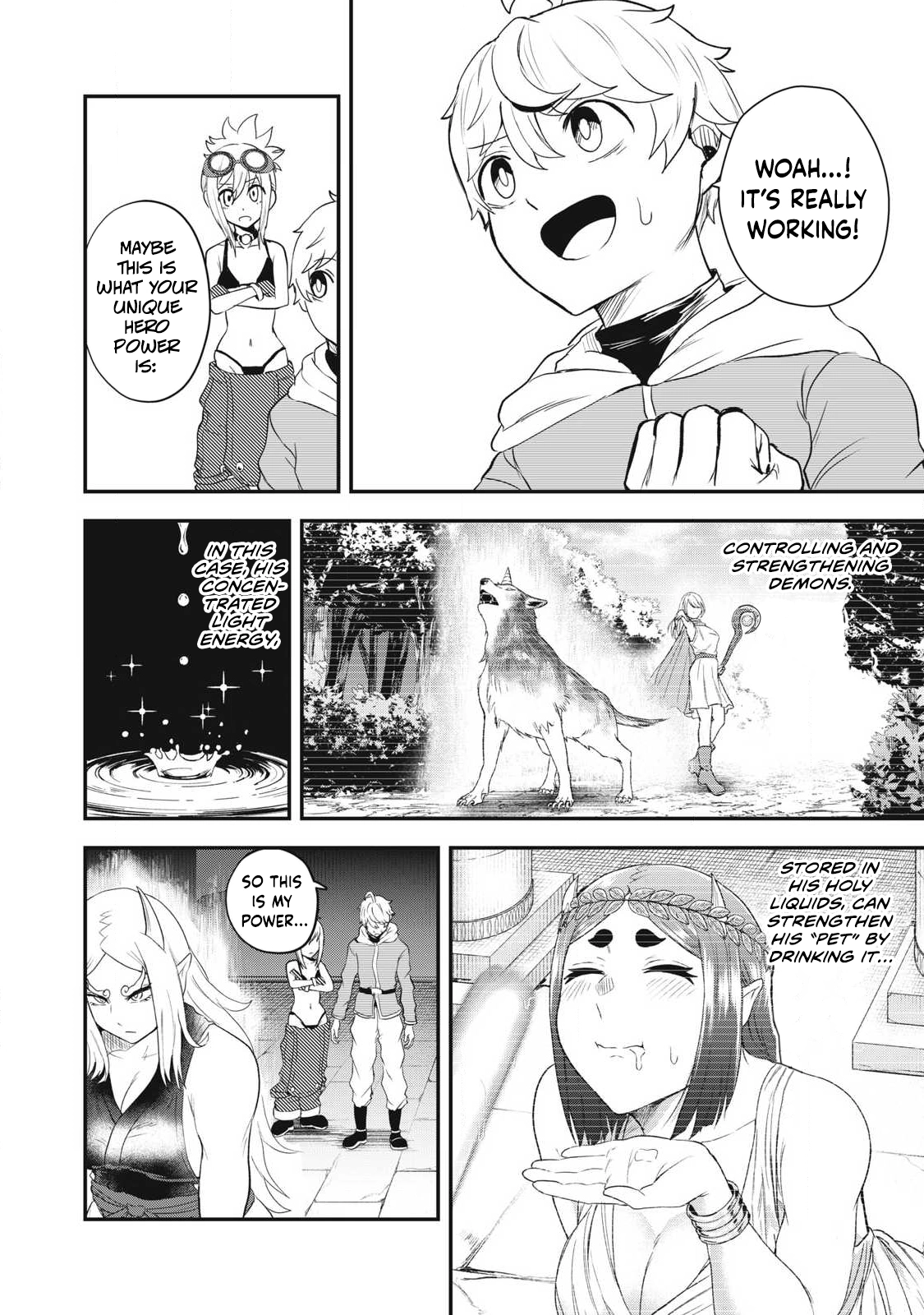 Sei-jun Ecstasy: XXX Shinai to Derarenai Heya de Mazoku o Buttaoshimasu Chapter 22 page 9 - 