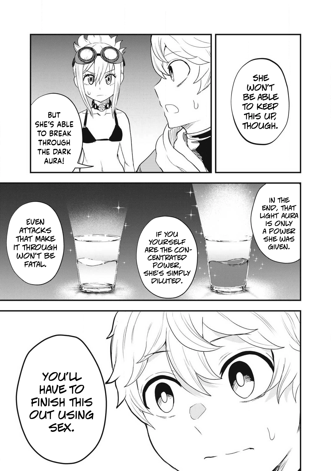 Sei-jun Ecstasy: XXX Shinai to Derarenai Heya de Mazoku o Buttaoshimasu Chapter 22 page 10 - 