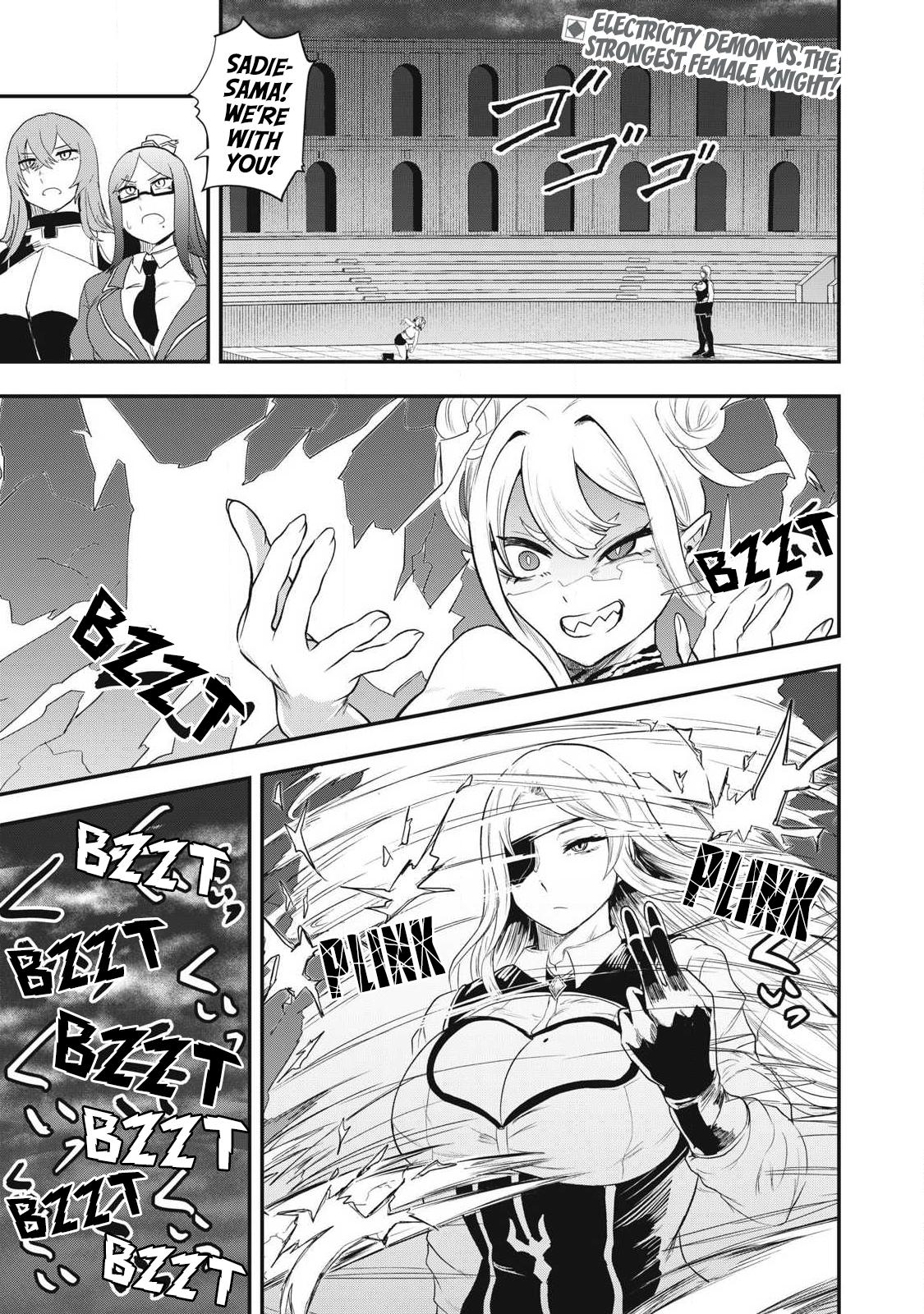 Sei-jun Ecstasy: XXX Shinai to Derarenai Heya de Mazoku o Buttaoshimasu Chapter 23 page 2 - 