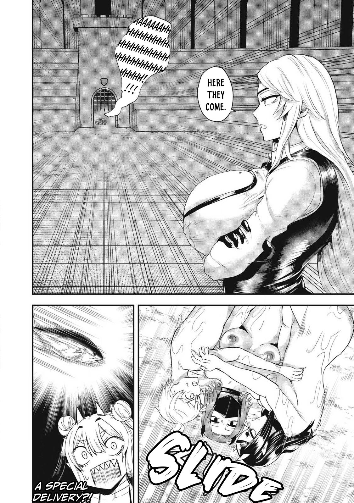 Sei-jun Ecstasy: XXX Shinai to Derarenai Heya de Mazoku o Buttaoshimasu Chapter 23 page 13 - 