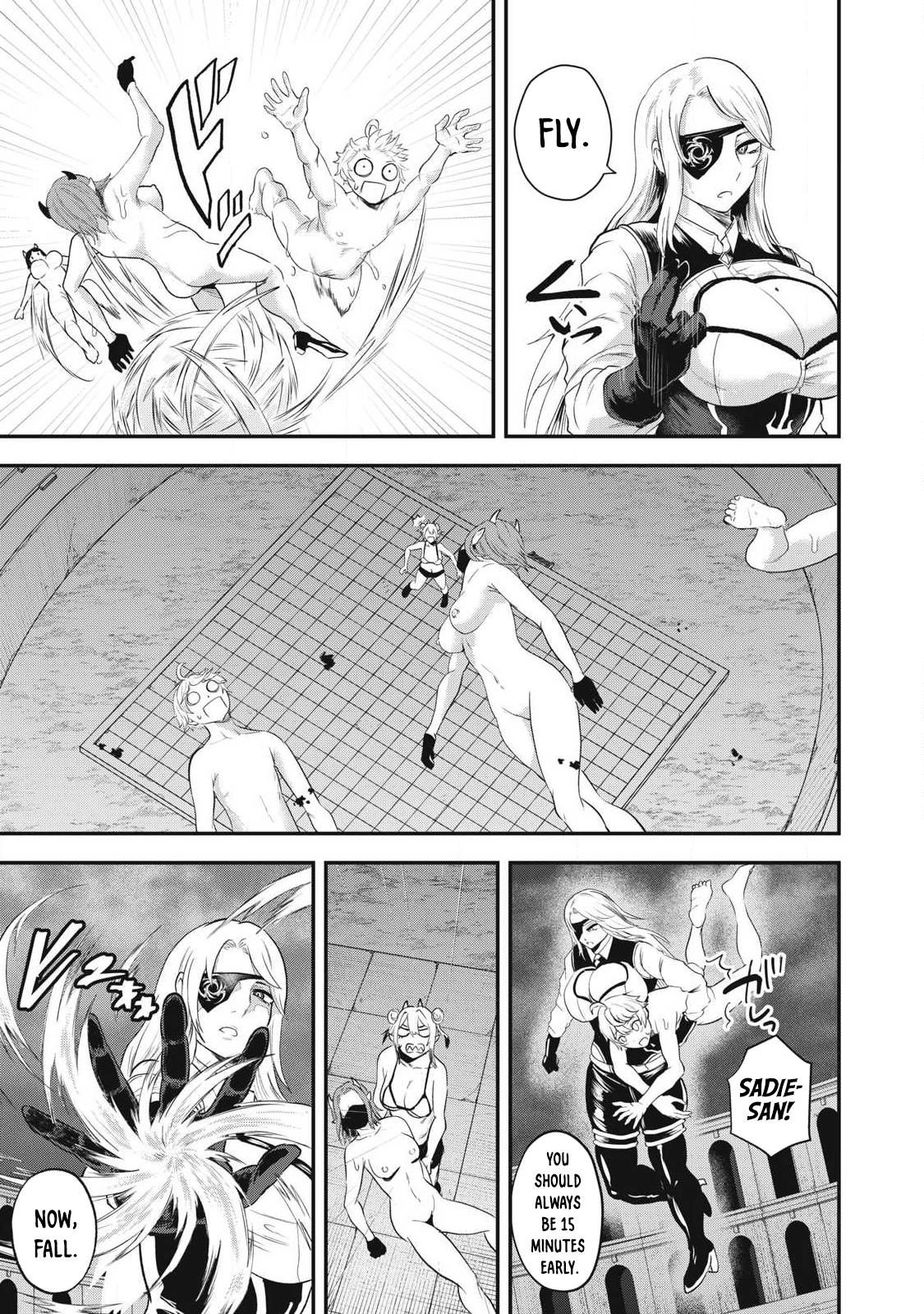 Sei-jun Ecstasy: XXX Shinai to Derarenai Heya de Mazoku o Buttaoshimasu Chapter 23 page 14 - 