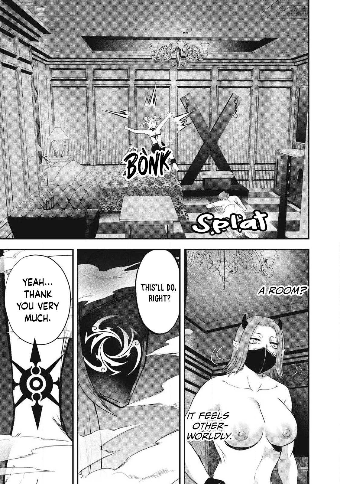 Sei-jun Ecstasy: XXX Shinai to Derarenai Heya de Mazoku o Buttaoshimasu Chapter 23 page 19 - 