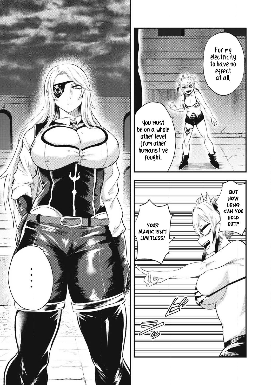 Sei-jun Ecstasy: XXX Shinai to Derarenai Heya de Mazoku o Buttaoshimasu Chapter 23 page 4 - 