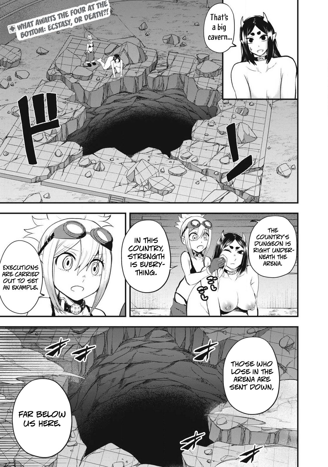 Sei-jun Ecstasy: XXX Shinai to Derarenai Heya de Mazoku o Buttaoshimasu Chapter 24 page 2 - 