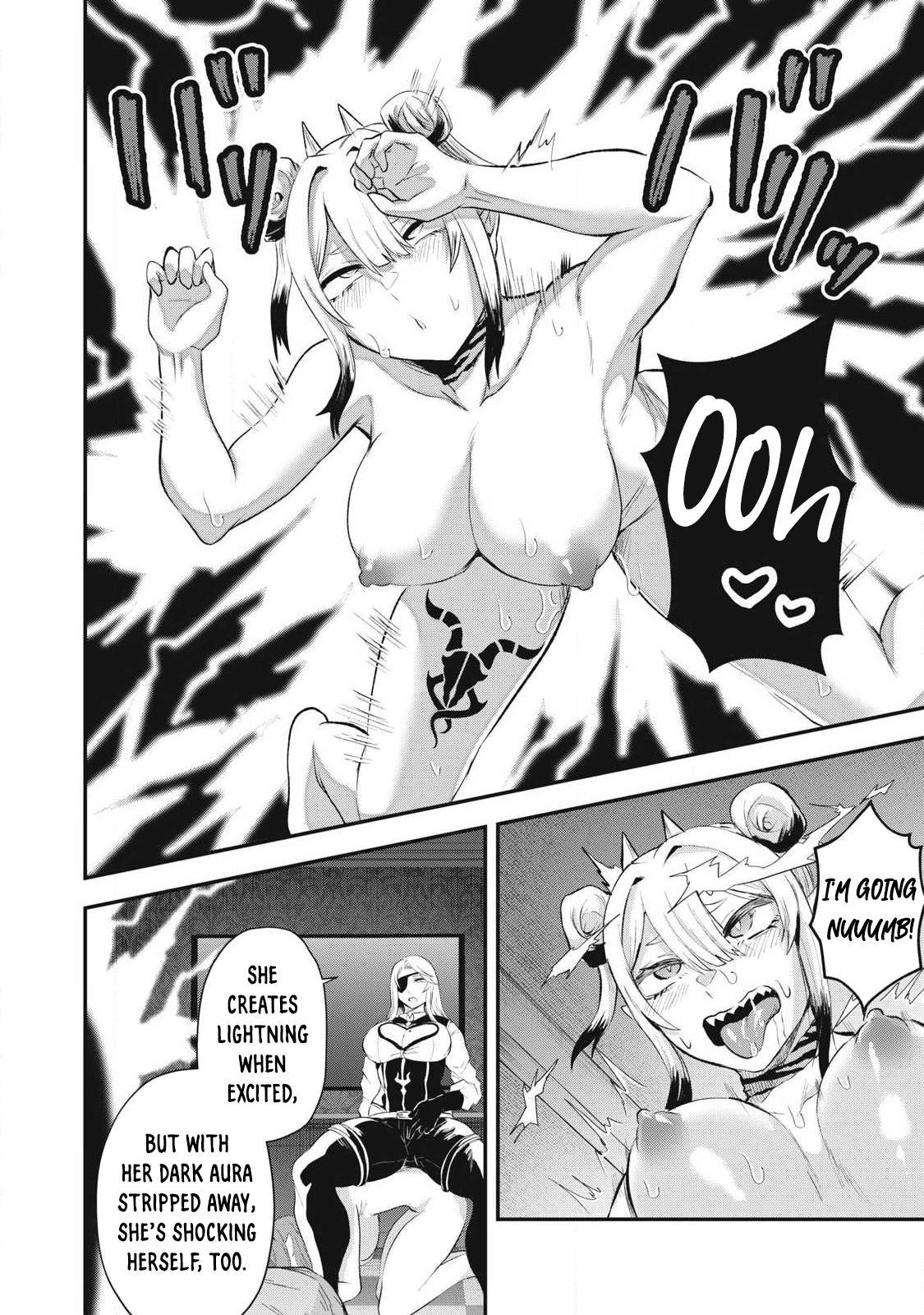 Sei-jun Ecstasy: XXX Shinai to Derarenai Heya de Mazoku o Buttaoshimasu Chapter 24 page 13 - 