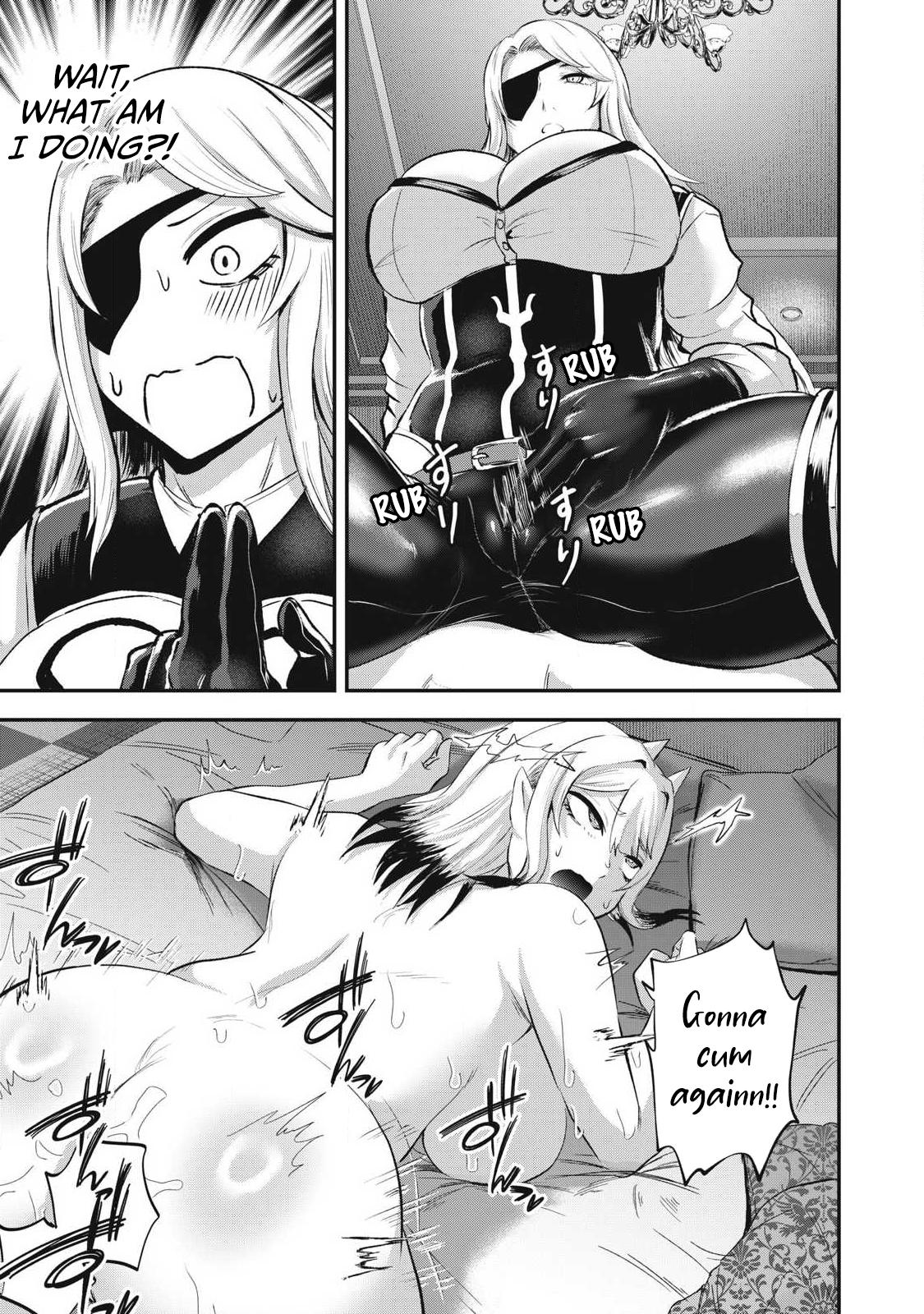 Sei-jun Ecstasy: XXX Shinai to Derarenai Heya de Mazoku o Buttaoshimasu Chapter 24 page 14 - 