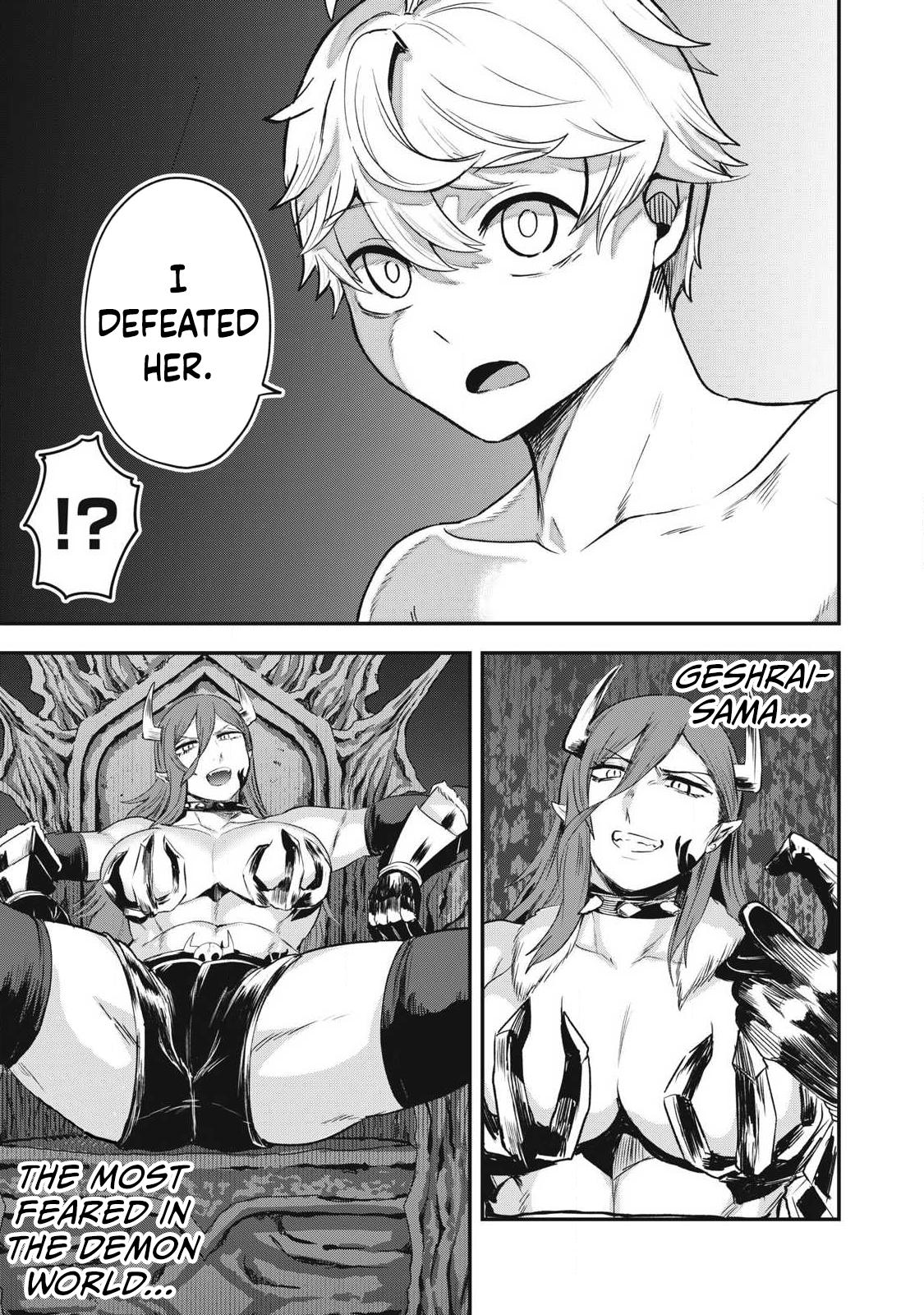Sei-jun Ecstasy: XXX Shinai to Derarenai Heya de Mazoku o Buttaoshimasu Chapter 24 page 6 - 