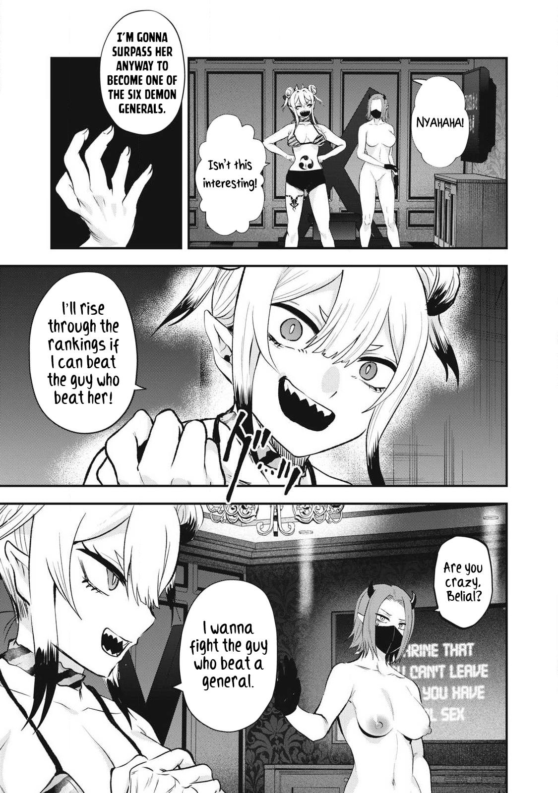 Sei-jun Ecstasy: XXX Shinai to Derarenai Heya de Mazoku o Buttaoshimasu Chapter 24 page 8 - 