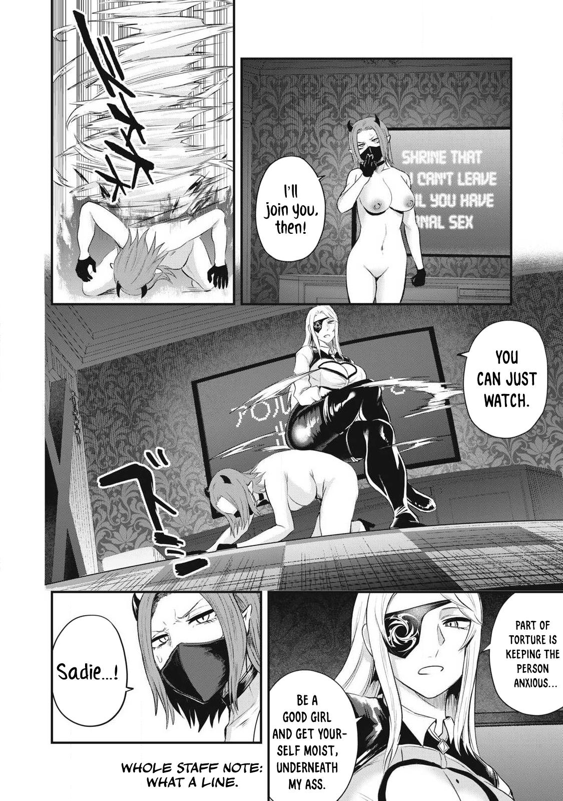 Sei-jun Ecstasy: XXX Shinai to Derarenai Heya de Mazoku o Buttaoshimasu Chapter 24 page 9 - 
