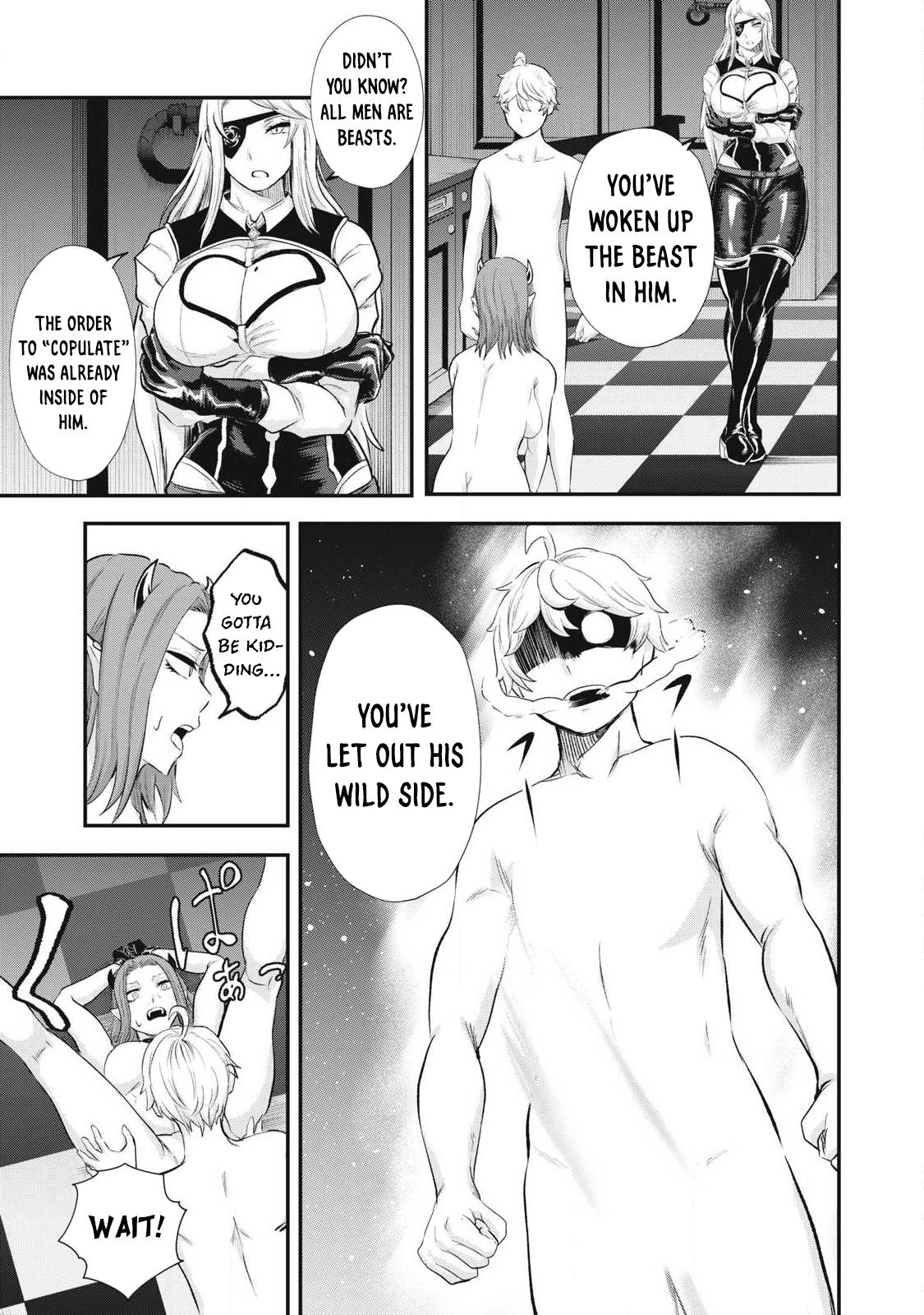 Sei-jun Ecstasy: XXX Shinai to Derarenai Heya de Mazoku o Buttaoshimasu Chapter 25 page 14 - 