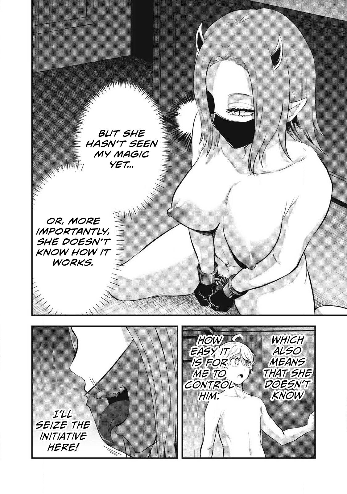 Sei-jun Ecstasy: XXX Shinai to Derarenai Heya de Mazoku o Buttaoshimasu Chapter 25 page 9 - 