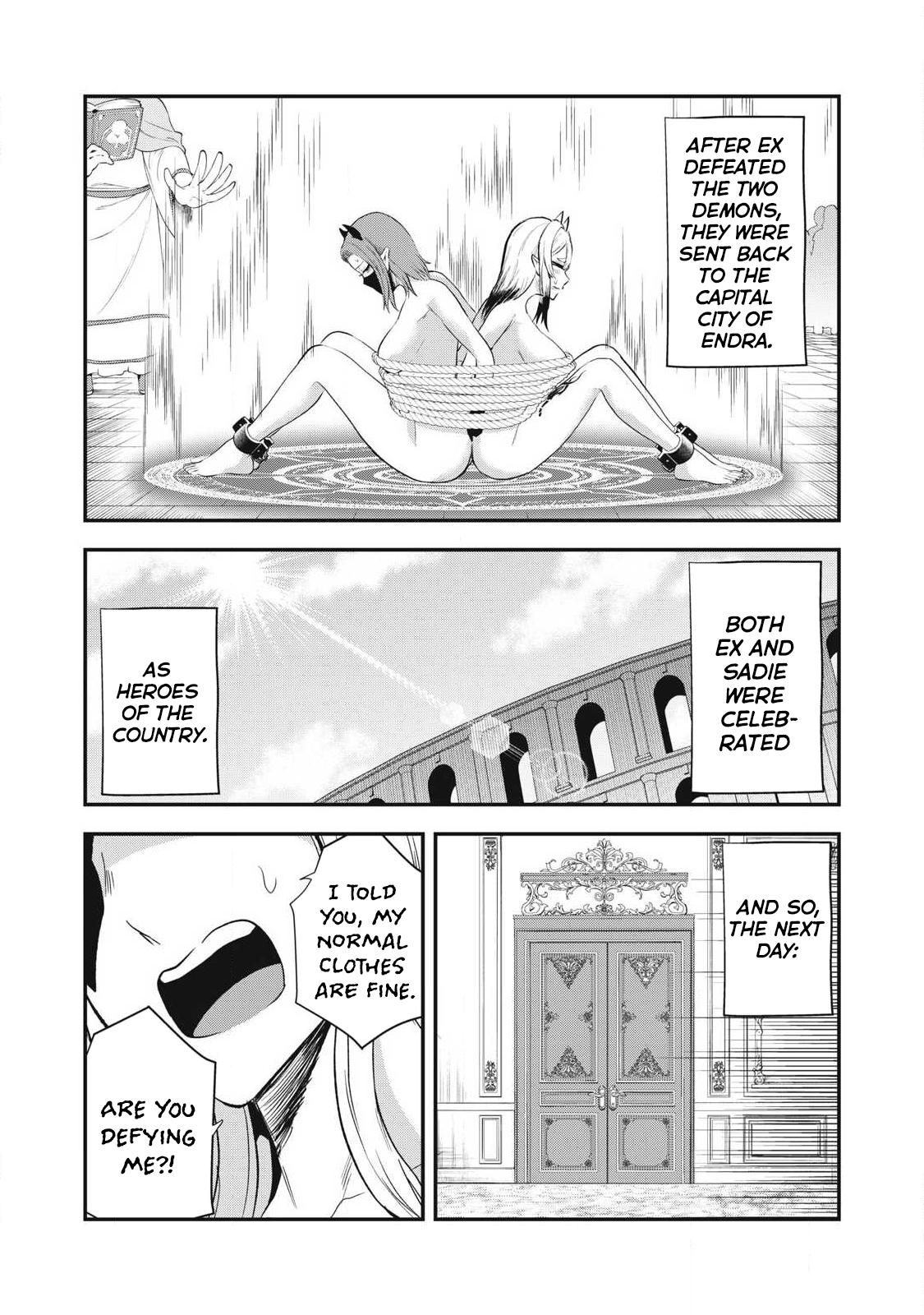 Sei-jun Ecstasy: XXX Shinai to Derarenai Heya de Mazoku o Buttaoshimasu Chapter 26 page 2 - 