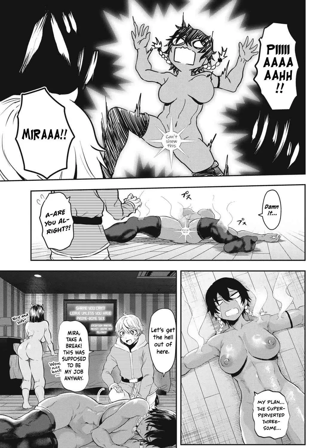 Sei-jun Ecstasy: XXX Shinai to Derarenai Heya de Mazoku o Buttaoshimasu Chapter 3 page 18 - 