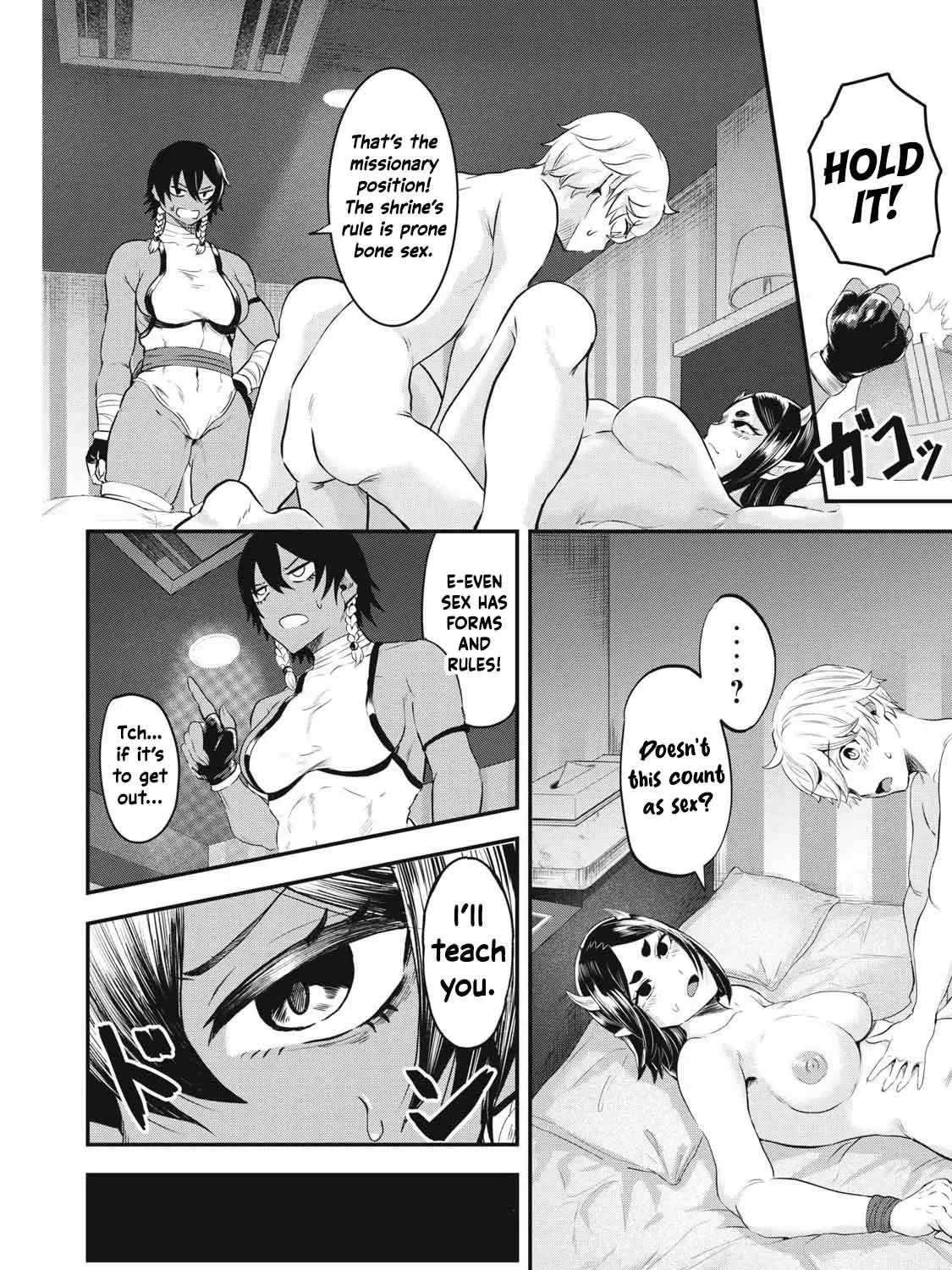 Sei-jun Ecstasy: XXX Shinai to Derarenai Heya de Mazoku o Buttaoshimasu Chapter 3 page 28 - 