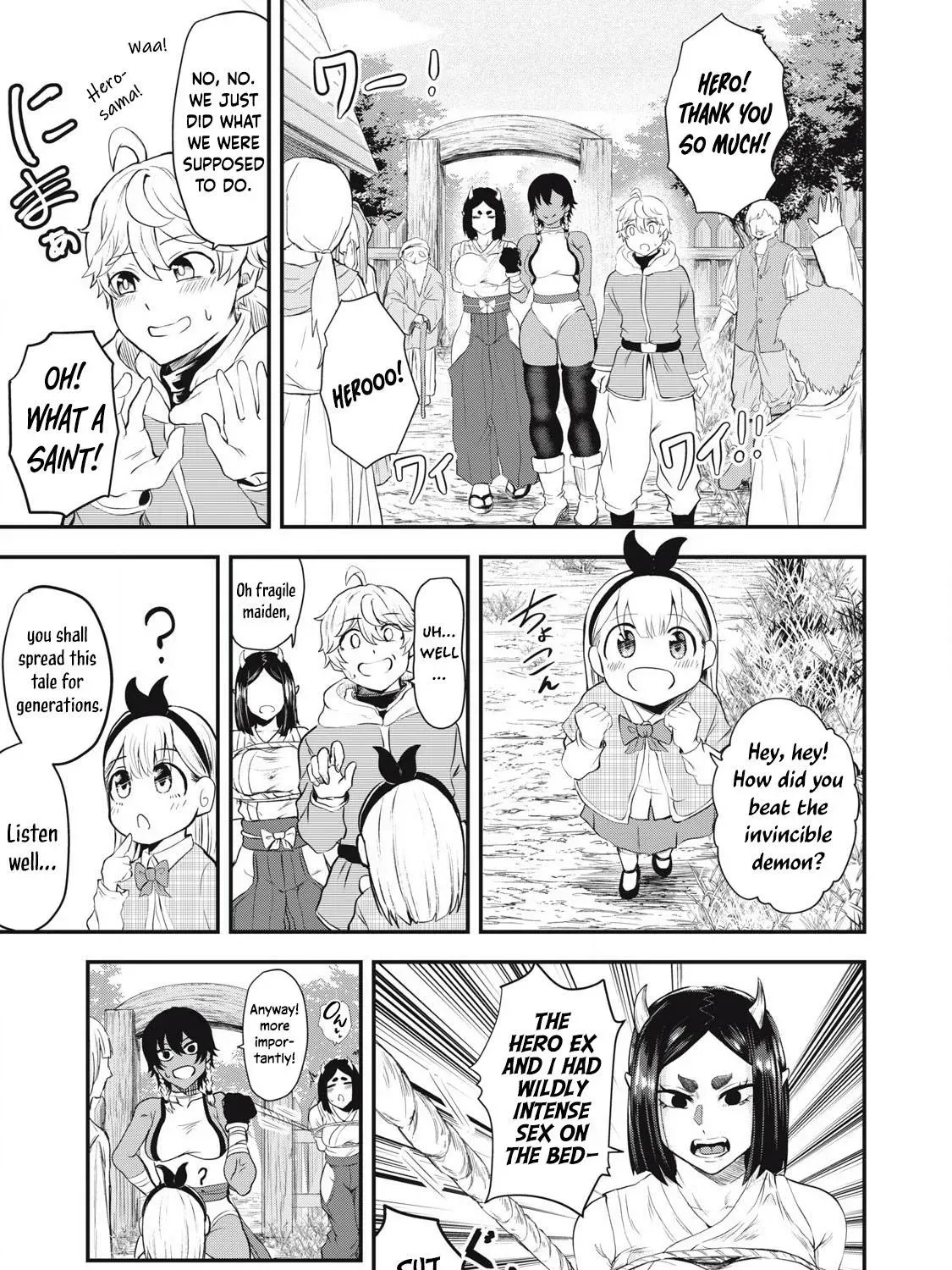 Sei-jun Ecstasy: XXX Shinai to Derarenai Heya de Mazoku o Buttaoshimasu Chapter 4 page 2 - 