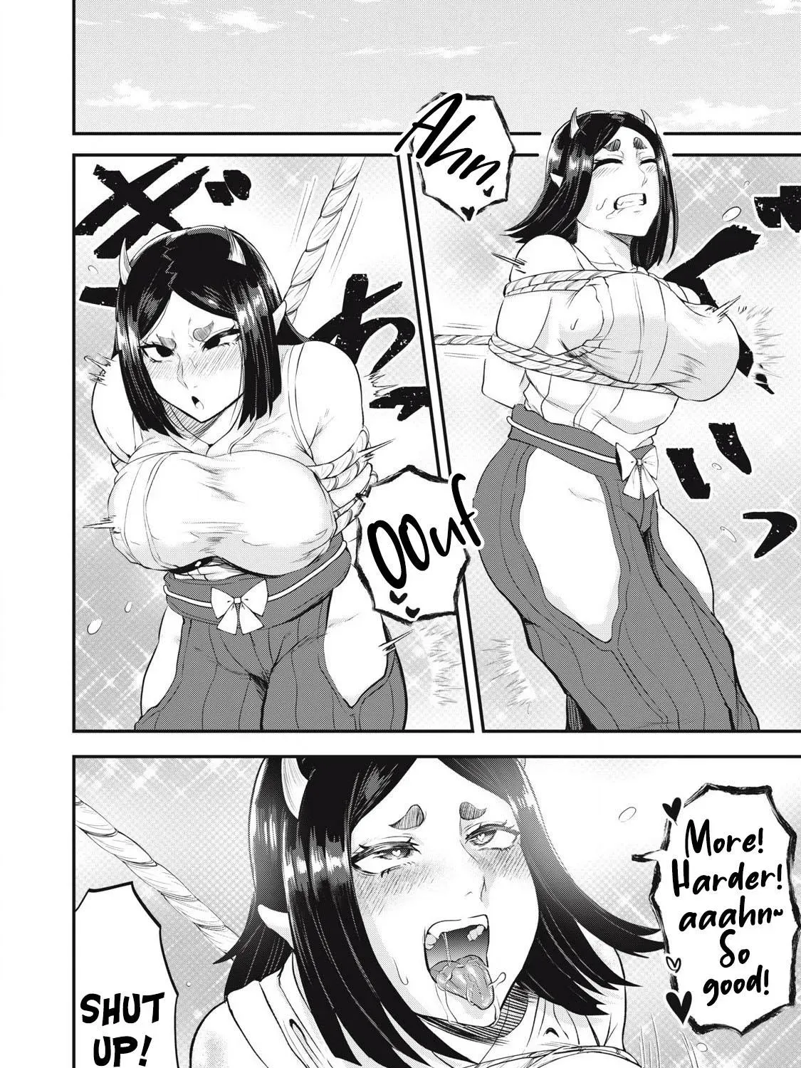 Sei-jun Ecstasy: XXX Shinai to Derarenai Heya de Mazoku o Buttaoshimasu Chapter 4 page 12 - 