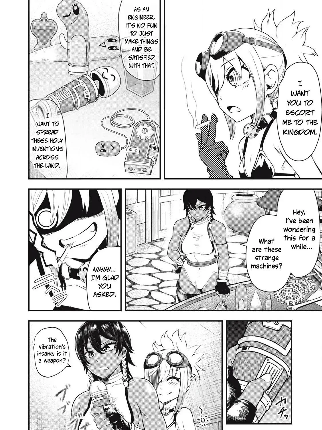 Sei-jun Ecstasy: XXX Shinai to Derarenai Heya de Mazoku o Buttaoshimasu Chapter 4 page 28 - 