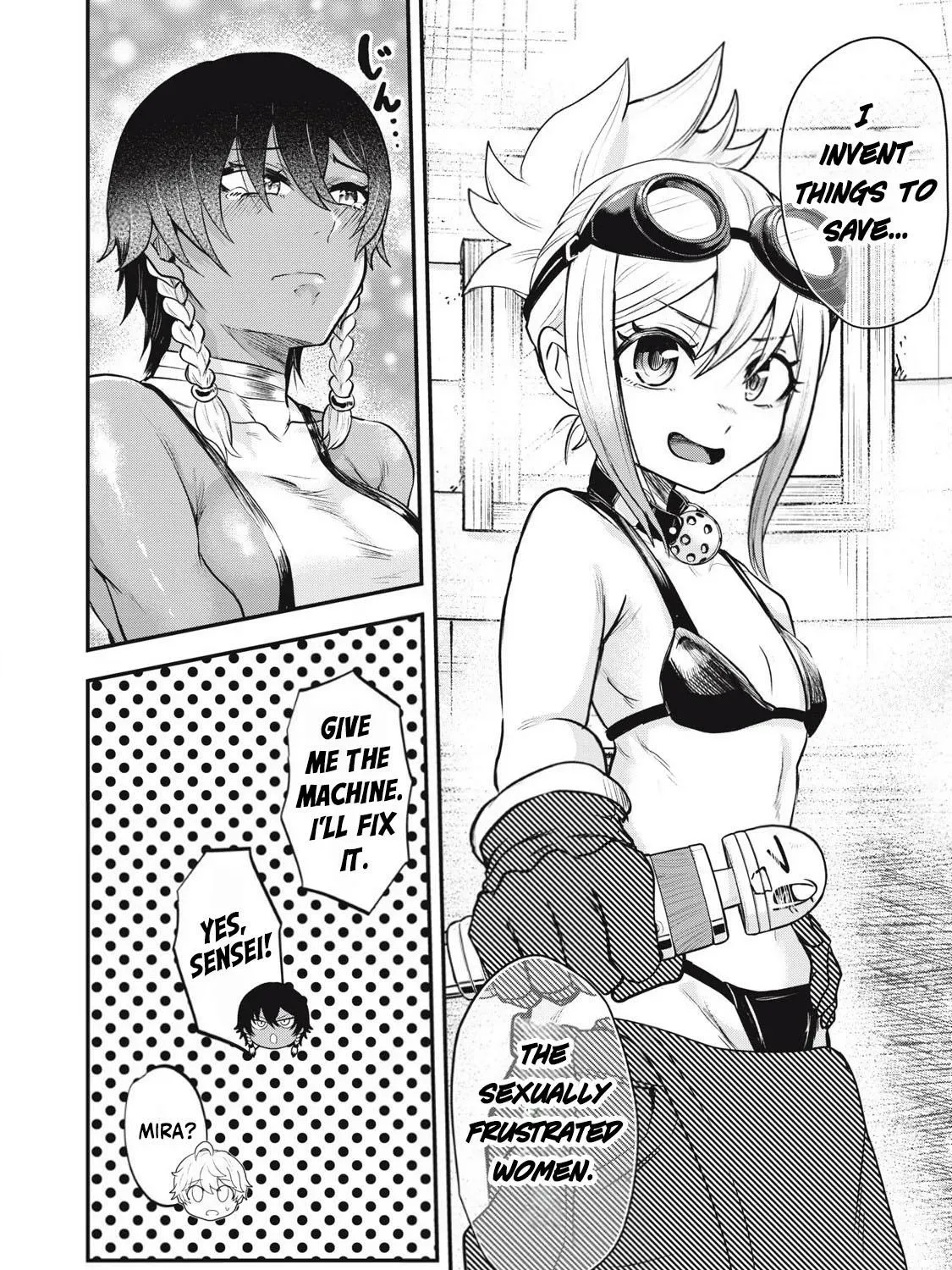 Sei-jun Ecstasy: XXX Shinai to Derarenai Heya de Mazoku o Buttaoshimasu Chapter 4 page 32 - 