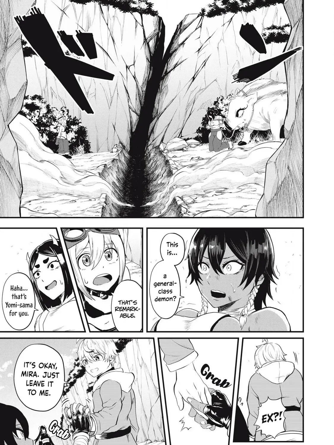 Sei-jun Ecstasy: XXX Shinai to Derarenai Heya de Mazoku o Buttaoshimasu Chapter 5 page 36 - 