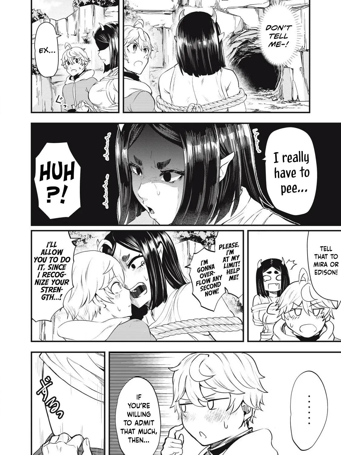 Sei-jun Ecstasy: XXX Shinai to Derarenai Heya de Mazoku o Buttaoshimasu Chapter 5 page 8 - 