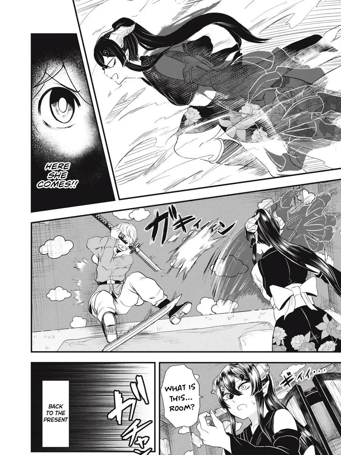Sei-jun Ecstasy: XXX Shinai to Derarenai Heya de Mazoku o Buttaoshimasu Chapter 7 page 22 - 