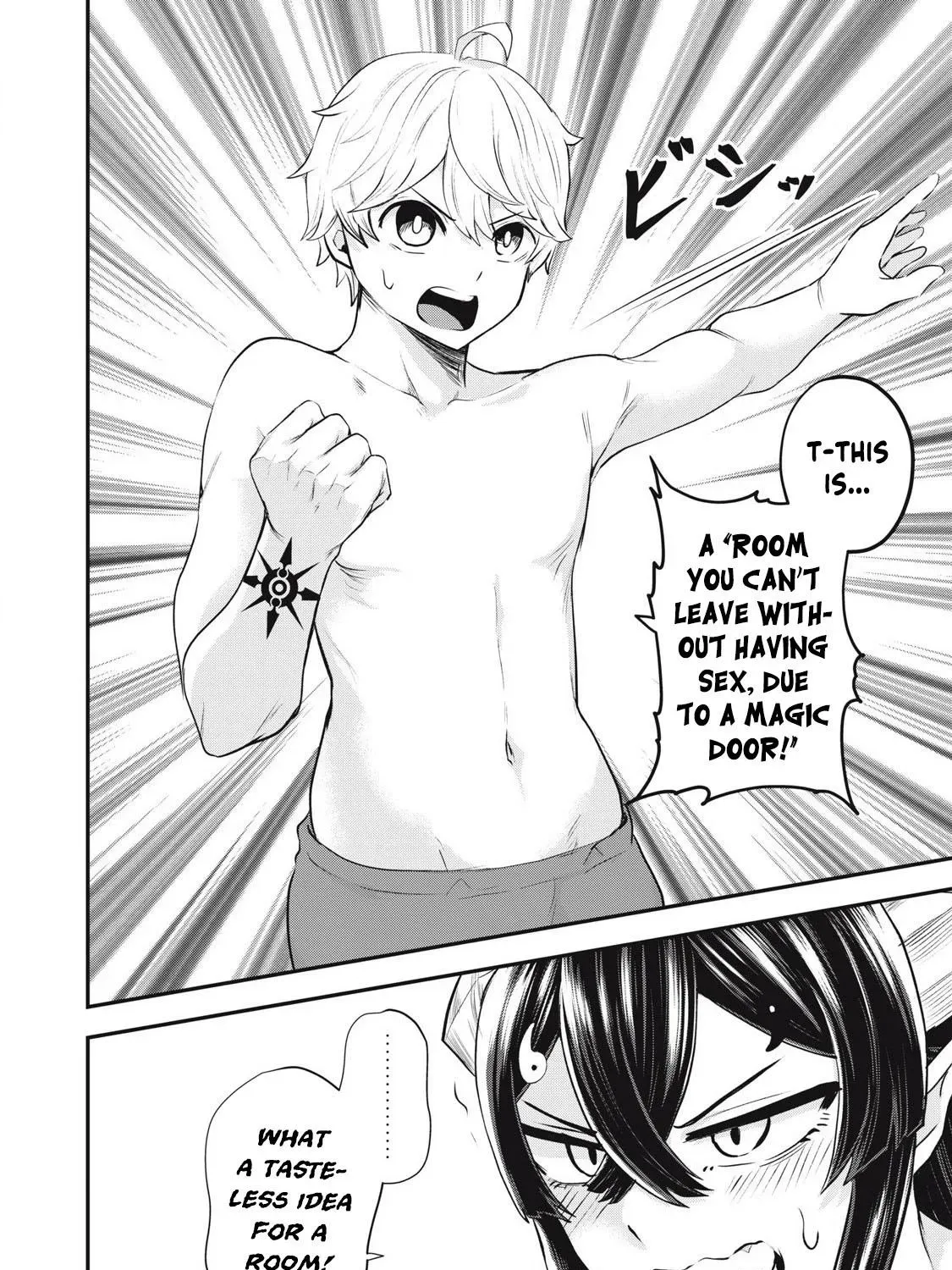 Sei-jun Ecstasy: XXX Shinai to Derarenai Heya de Mazoku o Buttaoshimasu Chapter 8 page 12 - 