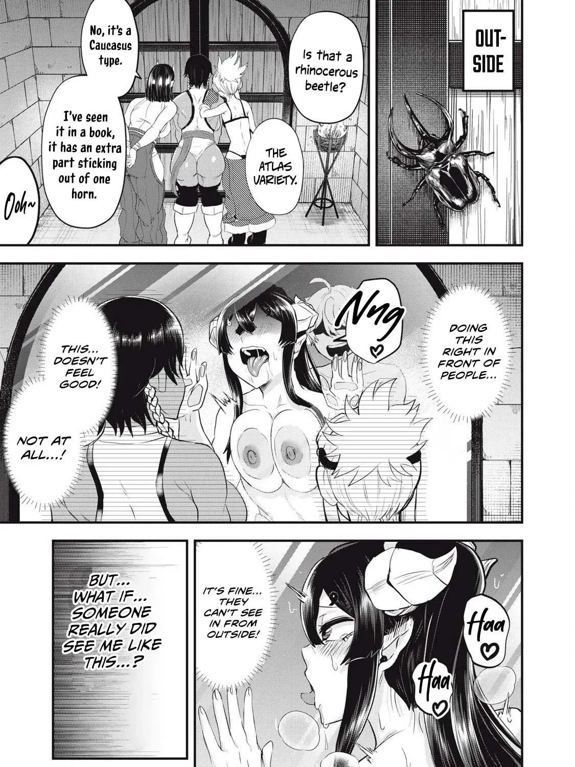 Sei-jun Ecstasy: XXX Shinai to Derarenai Heya de Mazoku o Buttaoshimasu Chapter 8 page 28 - 