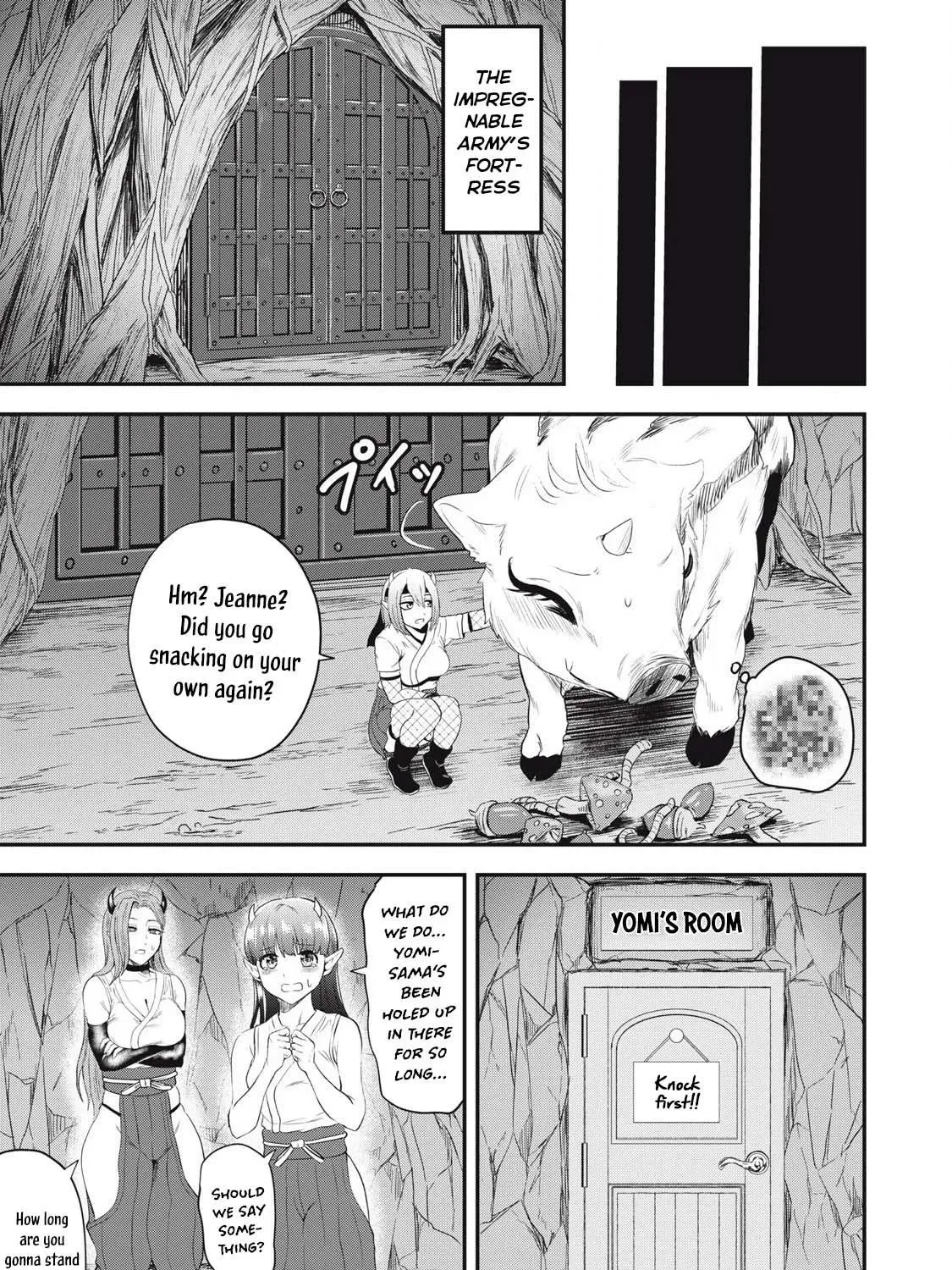 Sei-jun Ecstasy: XXX Shinai to Derarenai Heya de Mazoku o Buttaoshimasu Chapter 9 page 34 - 