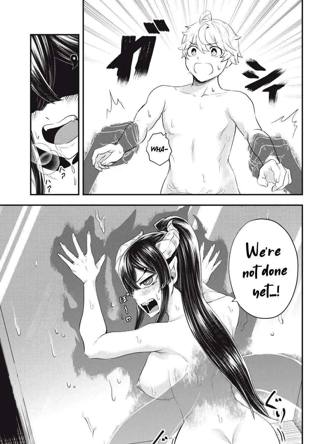 Sei-jun Ecstasy: XXX Shinai to Derarenai Heya de Mazoku o Buttaoshimasu Chapter 9 page 6 - 