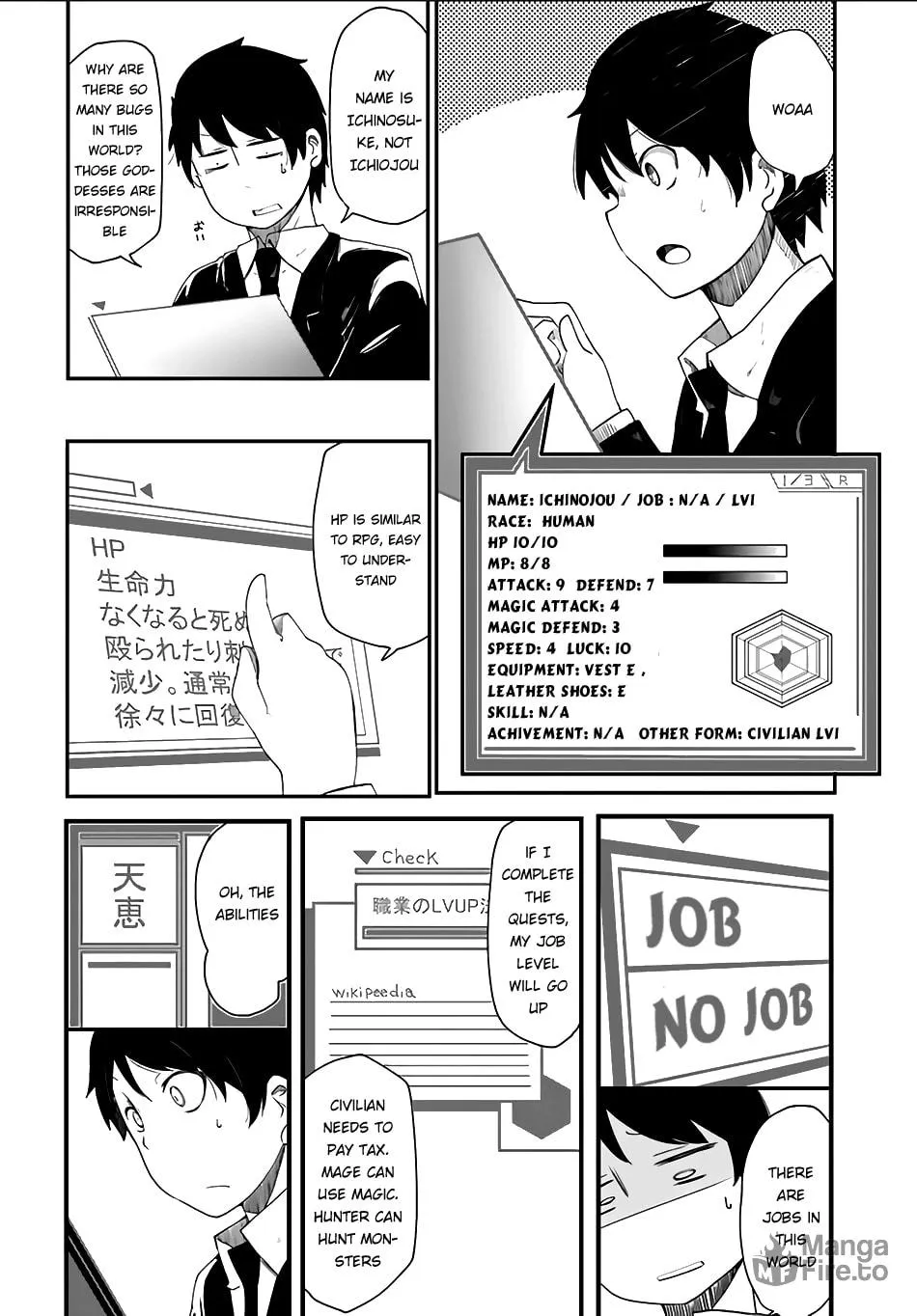 Seichou Cheat de Nandemo Dekiru You ni Natta ga, Mushoku Dake wa Yamerarenai You Desu Chapter 1 page 18 - 