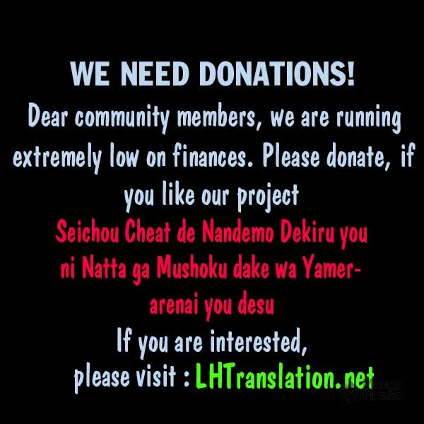 Seichou Cheat de Nandemo Dekiru You ni Natta ga, Mushoku Dake wa Yamerarenai You Desu Chapter 7 page 40 - 