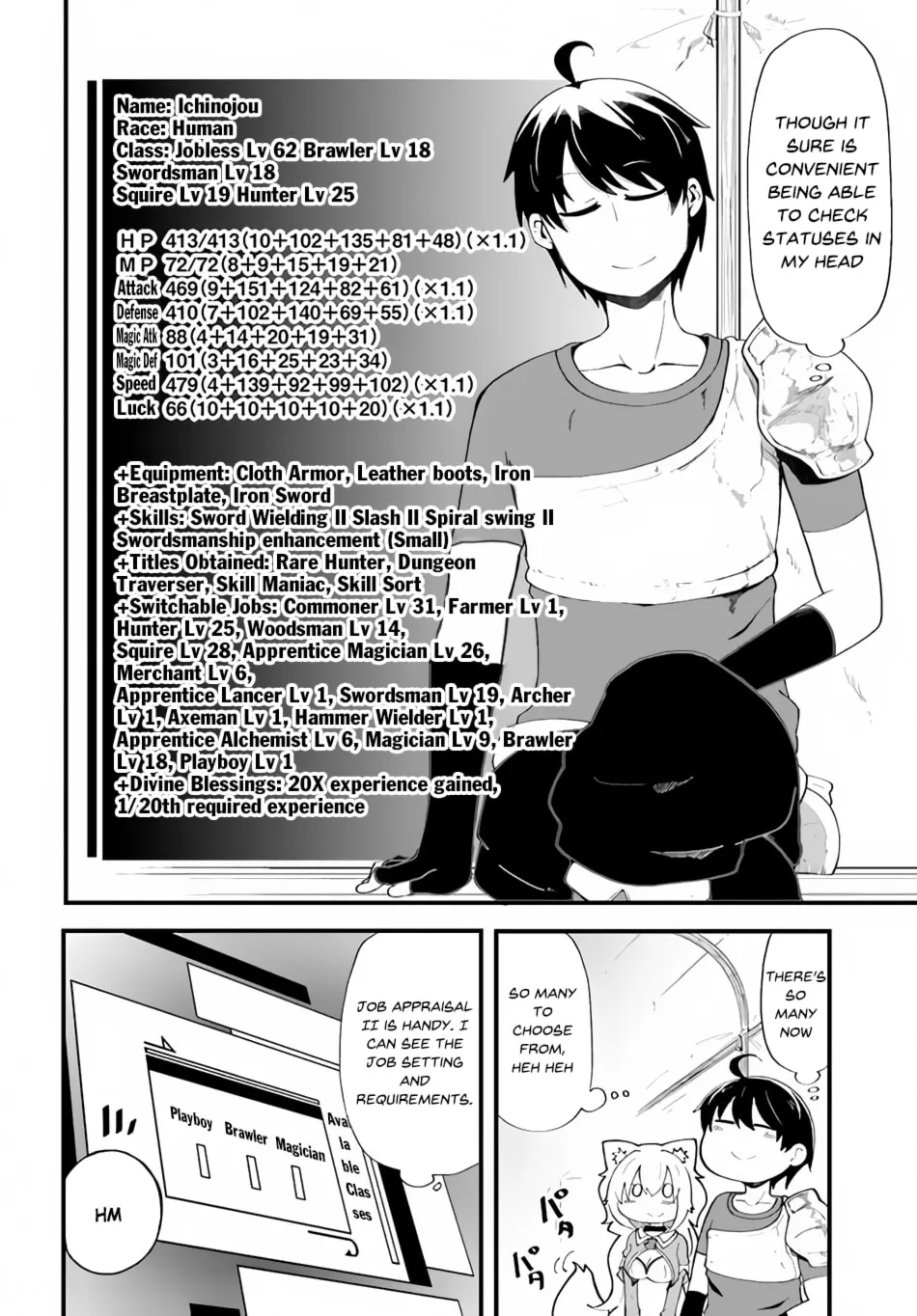 Seichou Cheat de Nandemo Dekiru You ni Natta ga, Mushoku Dake wa Yamerarenai You Desu Chapter 9 page 8 - 