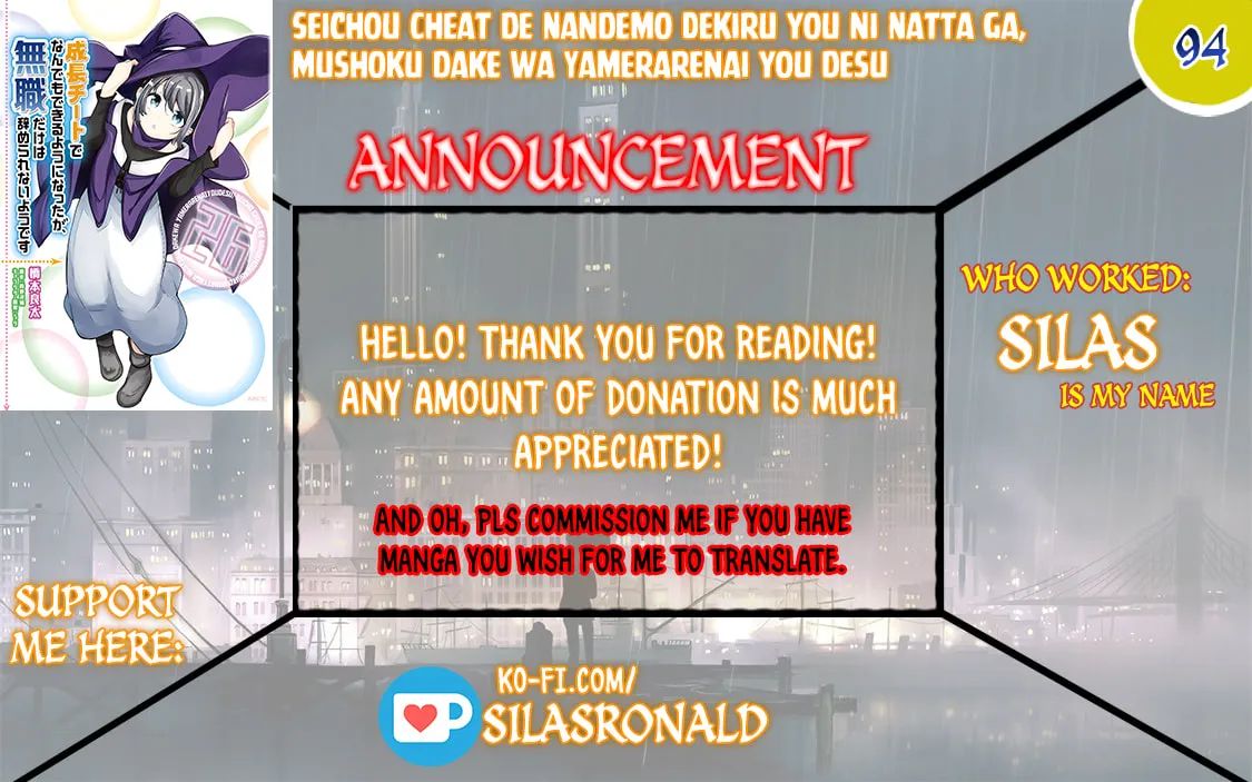 Seichou Cheat de Nandemo Dekiru You ni Natta ga, Mushoku Dake wa Yamerarenai You Desu Chapter 94 page 55 - 