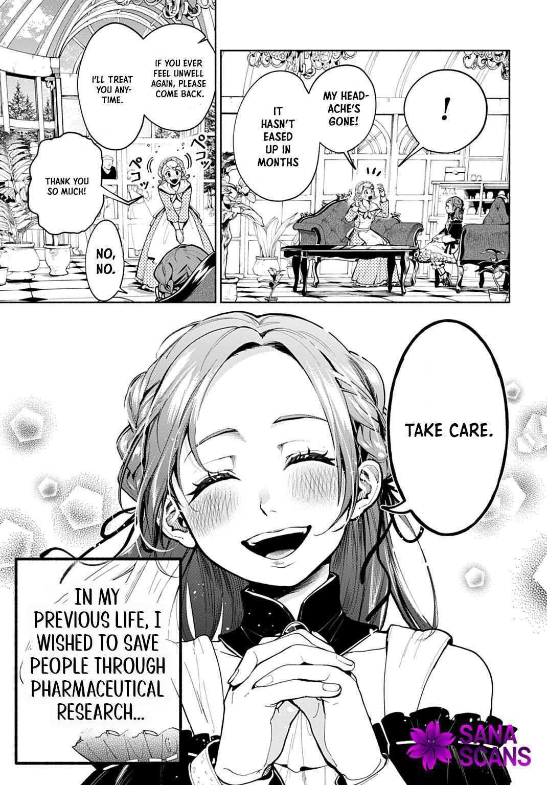 Seiin no Otome: Moto Yakugaku Kenkyuuin datta Koushaku Reijou wa Konyaku Jitai Shite High Healer wo Mezashimasu Chapter 1 page 3 - 