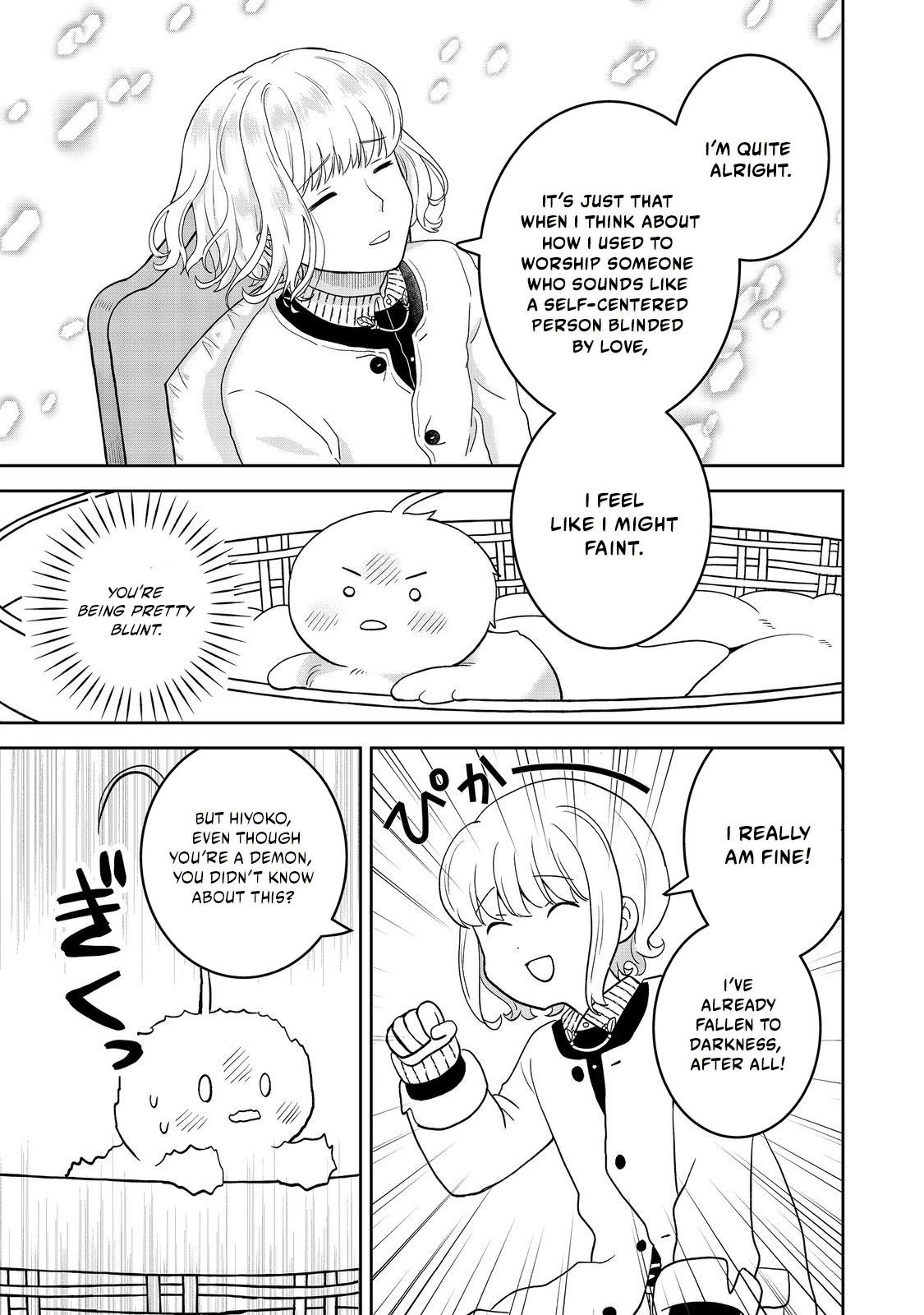 Seijo Dakedo Yami Ochi Shitara Hiyoko ni Narimashita! @Comic Chapter 11.2 page 3 - 