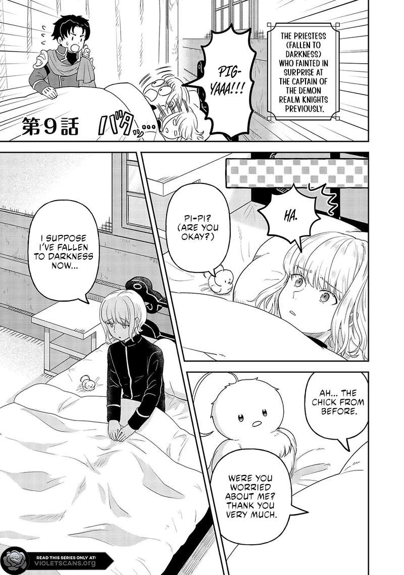 Seijo Dakedo Yami Ochi Shitara Hiyoko ni Narimashita! @Comic Chapter 9.1 page 2 - 