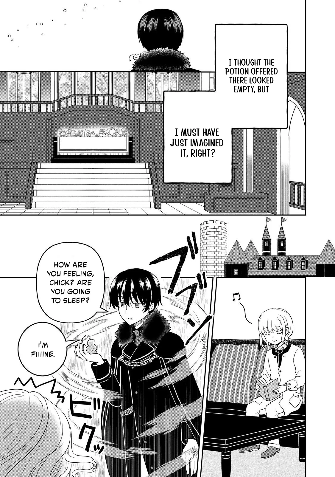 Seijo Dakedo Yami Ochi Shitara Hiyoko ni Narimashita! Chapter 14.1 page 8 - 