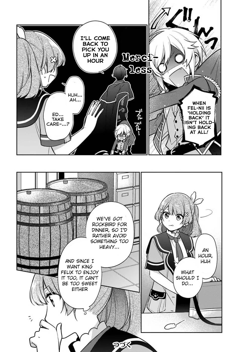 Seijo ja nakatta no de, Oukyuu de nonbiri Gohan wo Tsukuru koto ni shimashita Chapter 18.2 page 10 - 